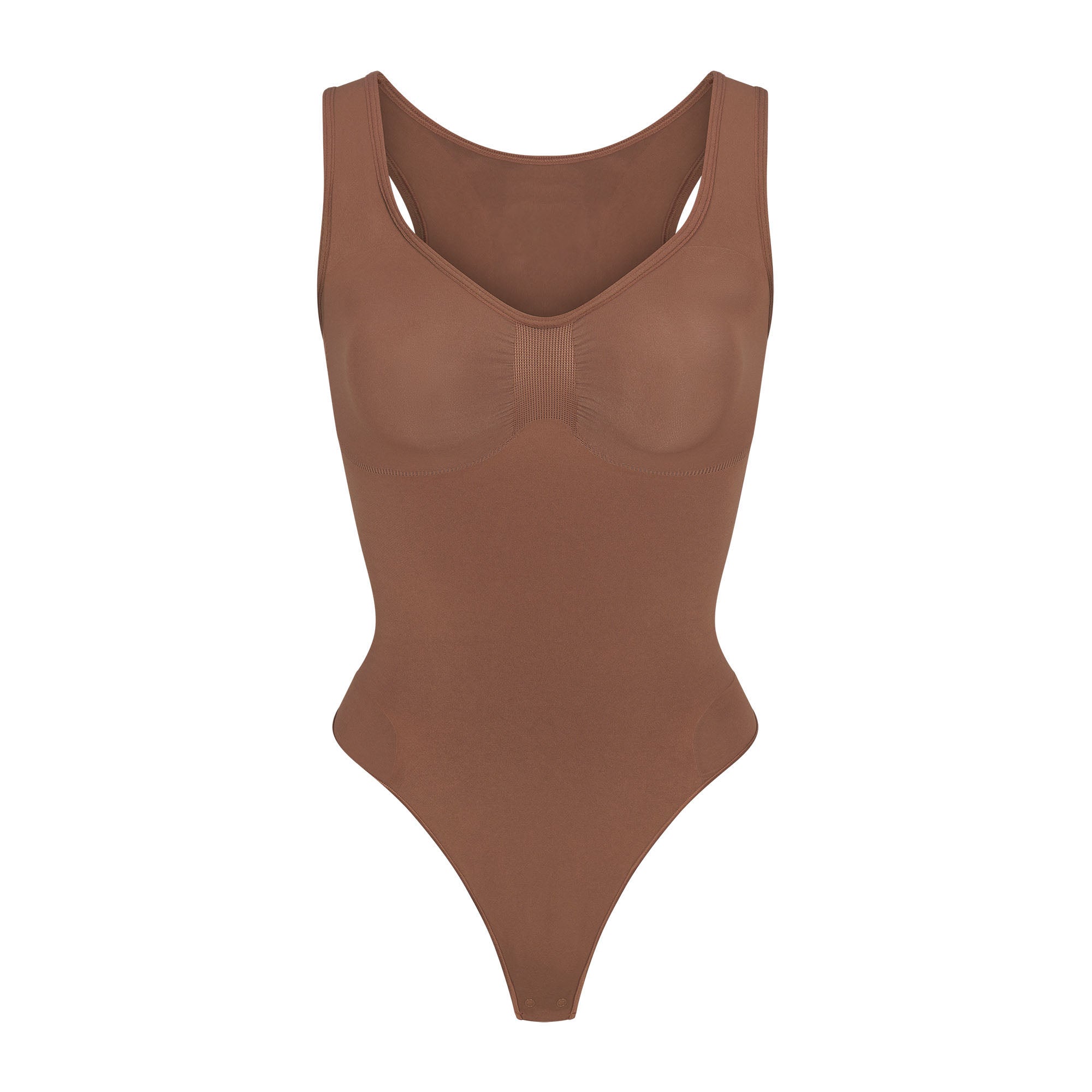 SEAMLESS SCULPT SCOOP NECK THONG BODYSUIT | JASPER - Image 6