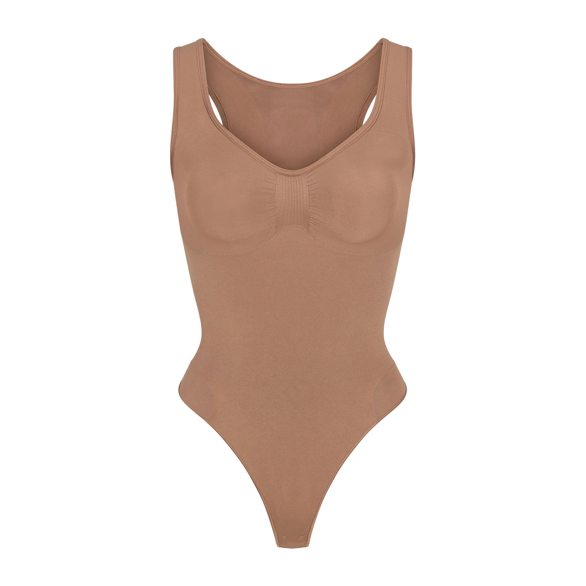 SEAMLESS SCULPT SCOOP NECK THONG BODYSUIT | SIENNA - Image 5