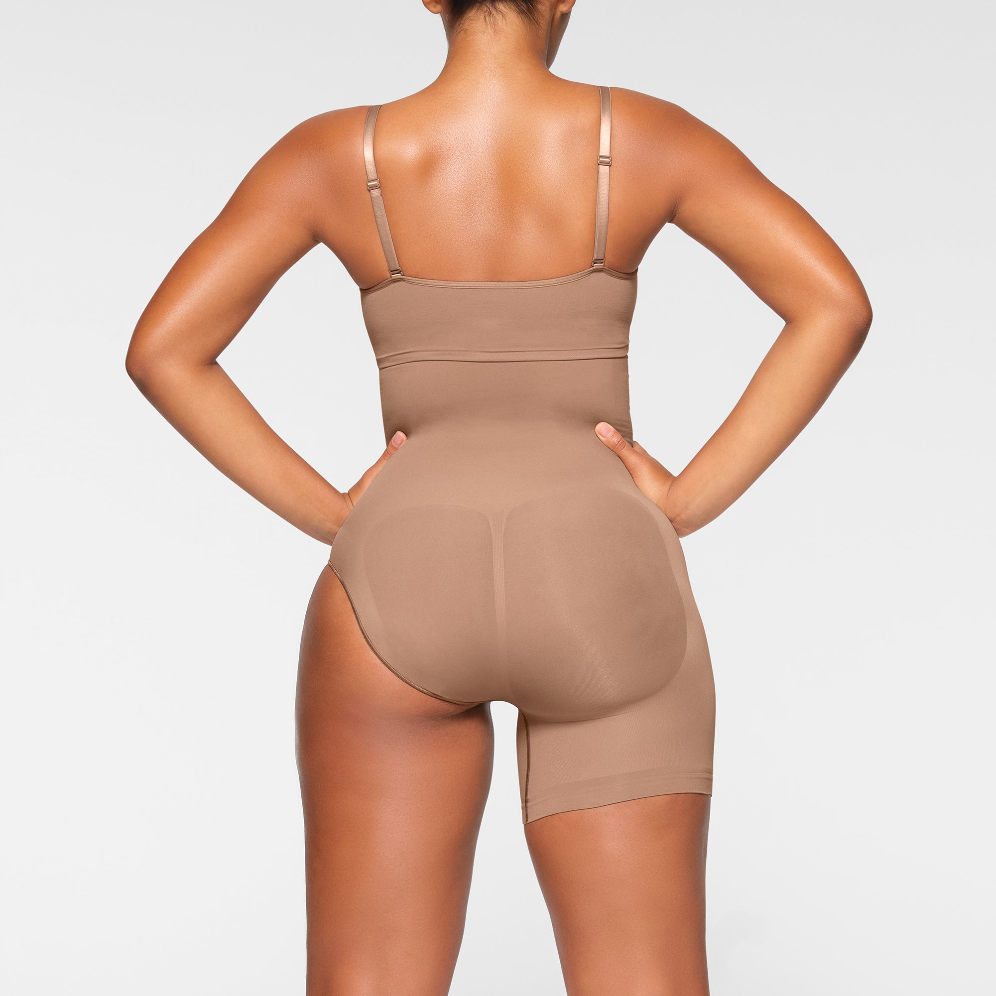 SEAMLESS SCULPT SOLUTION SHORT LEFT LEG EXPOSED | SIENNA - Image 3