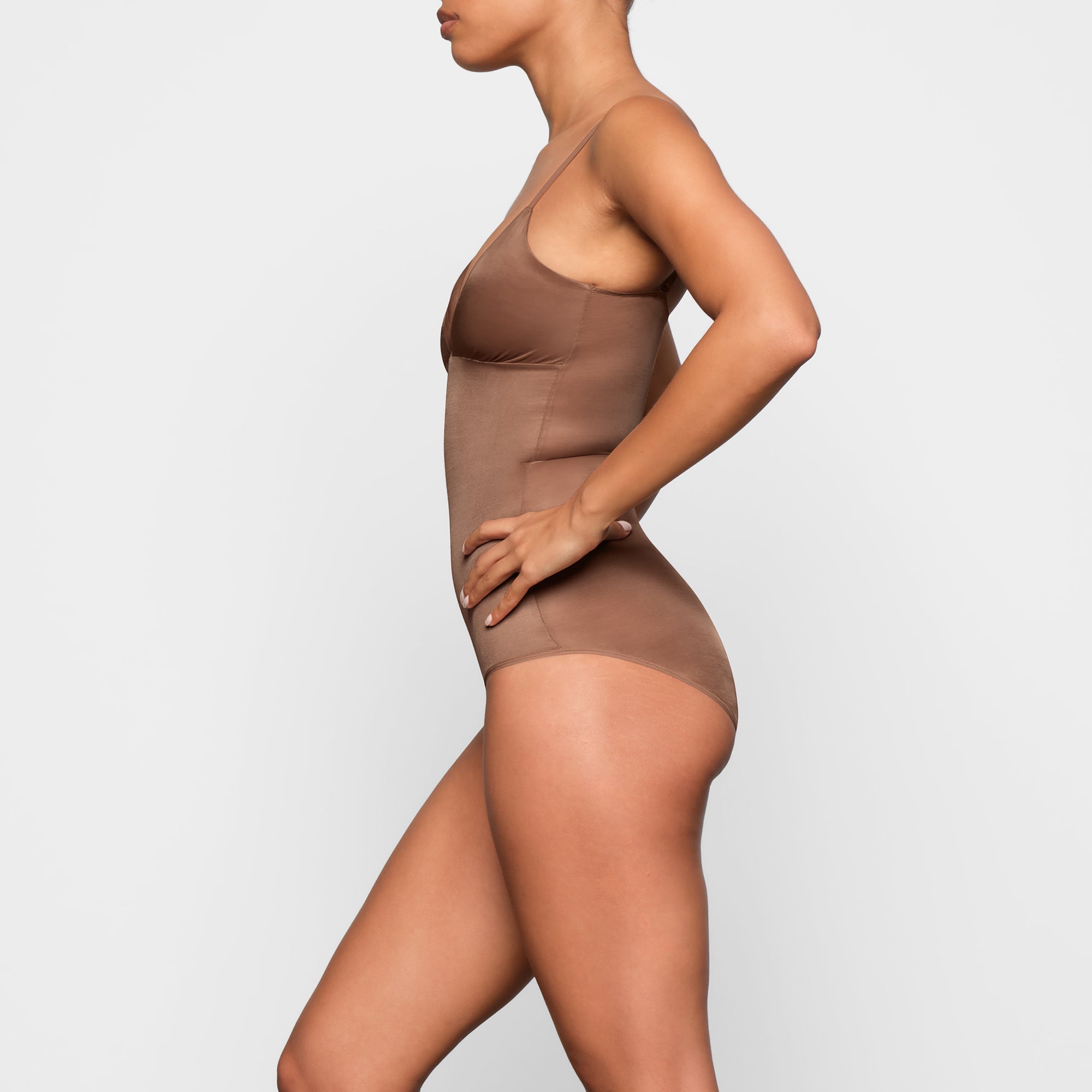 SIMPLY BARE BODYSUIT BRIEF W/ SNAPS | JASPER - Image 2