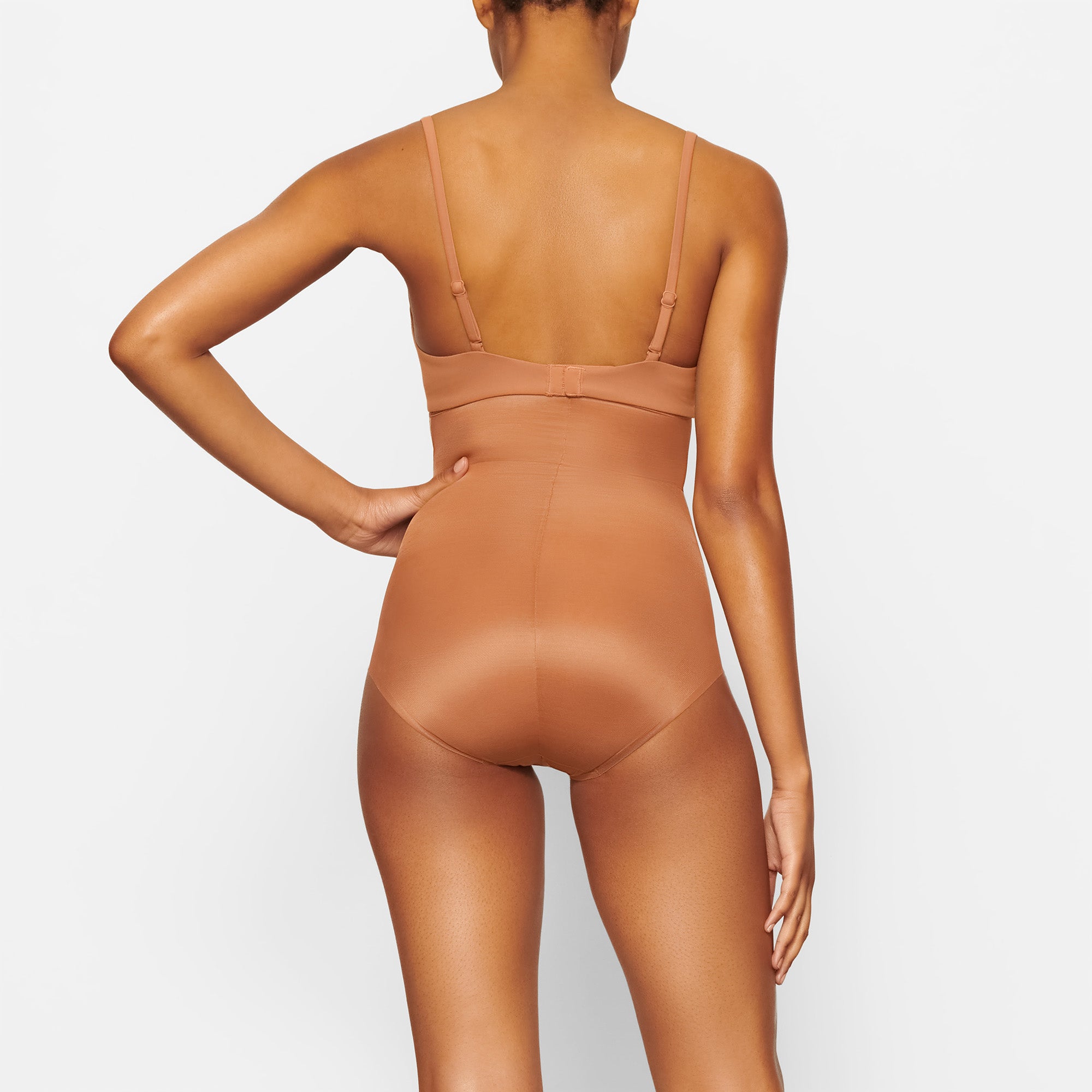 SIMPLY BARE HIGH-WAISTED BRIEF | BRONZE - Image 3
