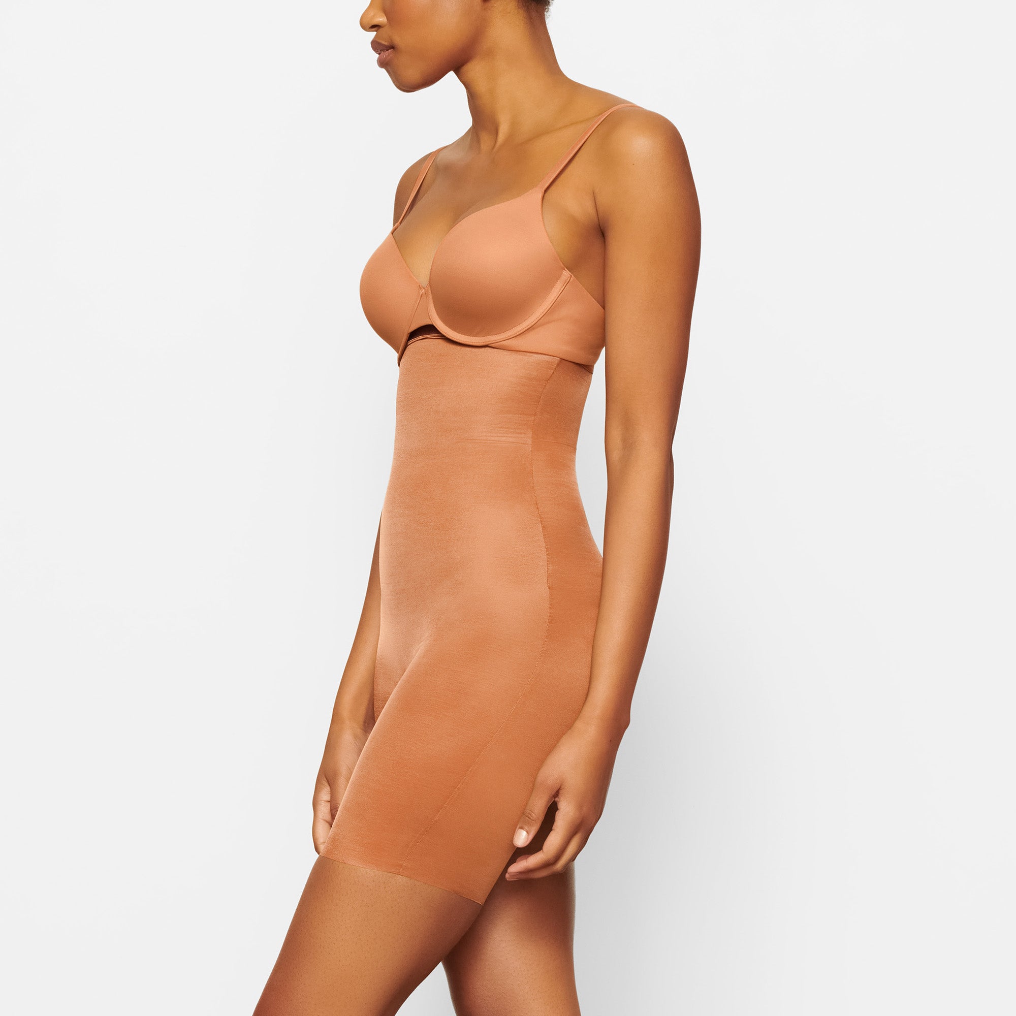 SIMPLY BARE MID THIGH SHORT | BRONZE - Image 2