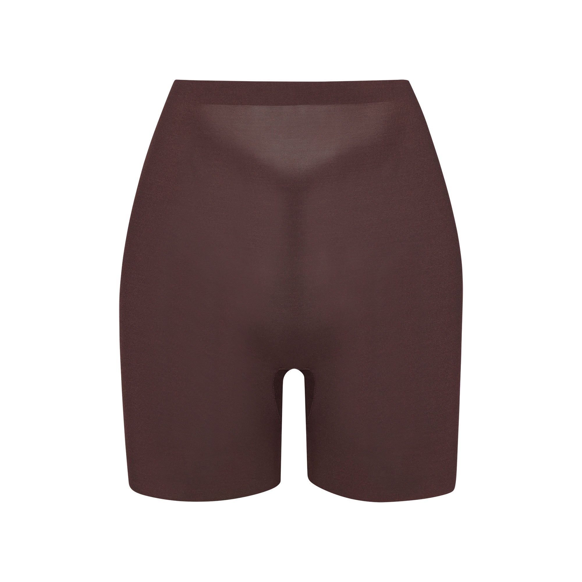 SHEER SCULPT LOW BACK SHORT | COCOA - Image 5