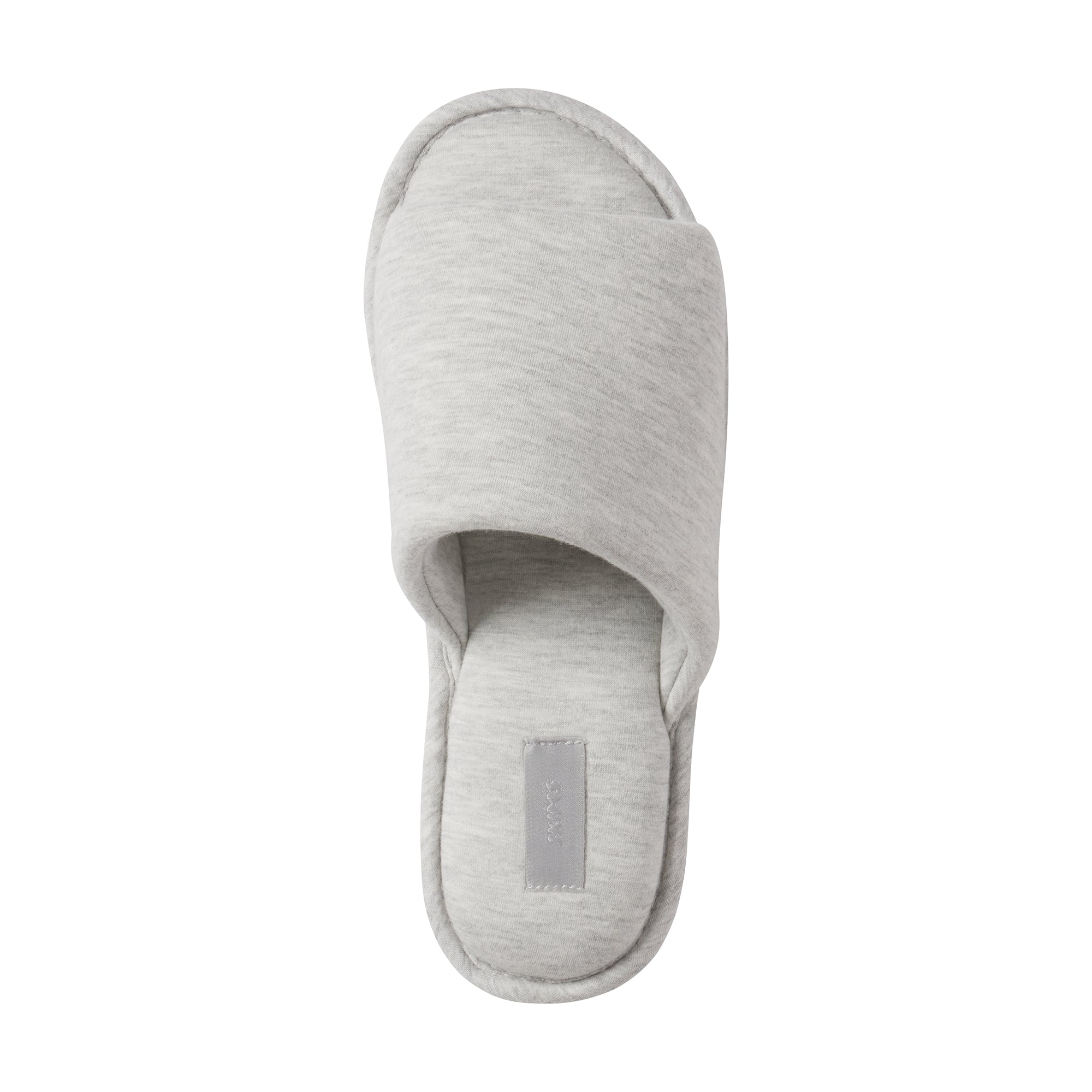 MENS COTTON SLIPPER | LIGHT HEATHER GREY - Image 5