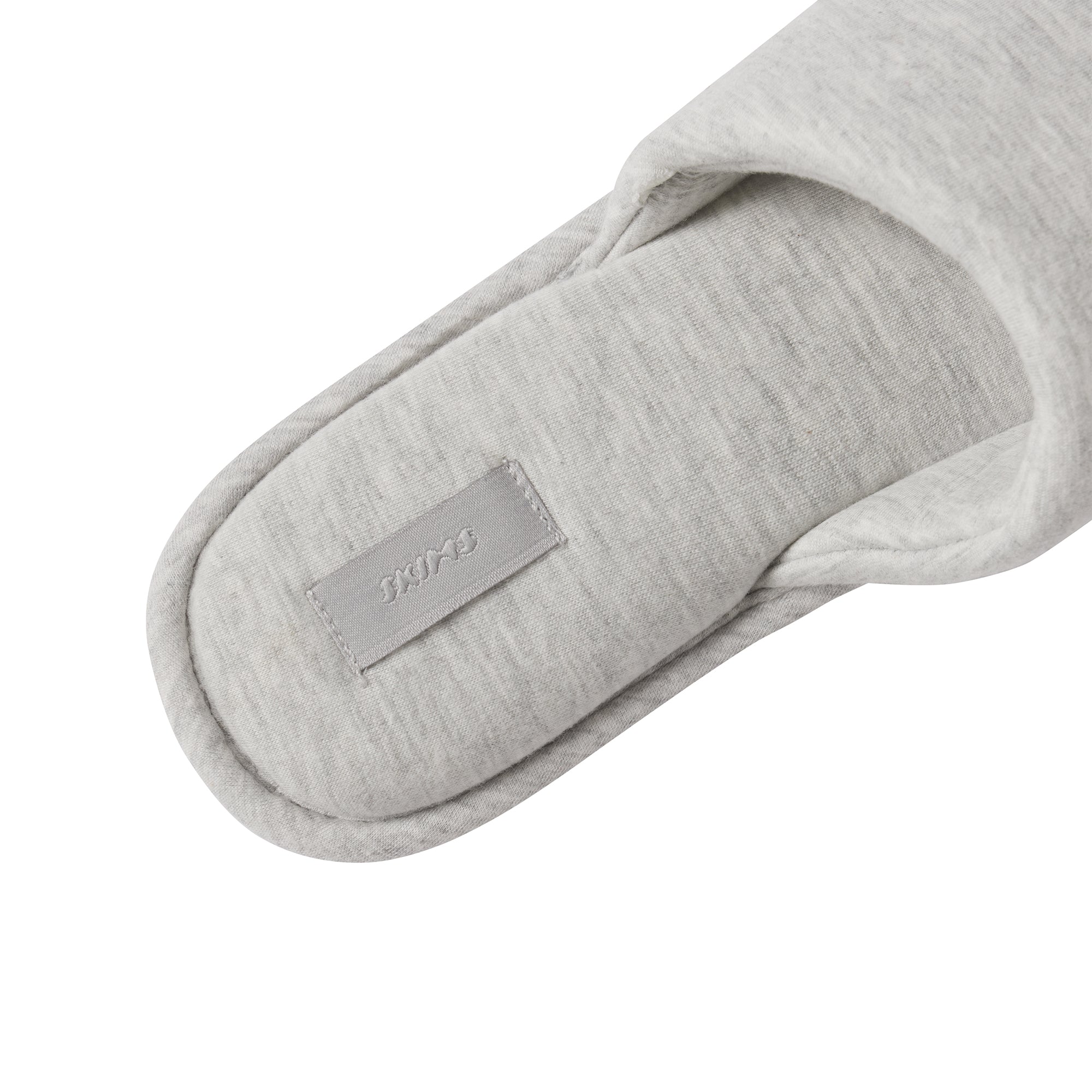 MENS COTTON SLIPPER | LIGHT HEATHER GREY - Image 7
