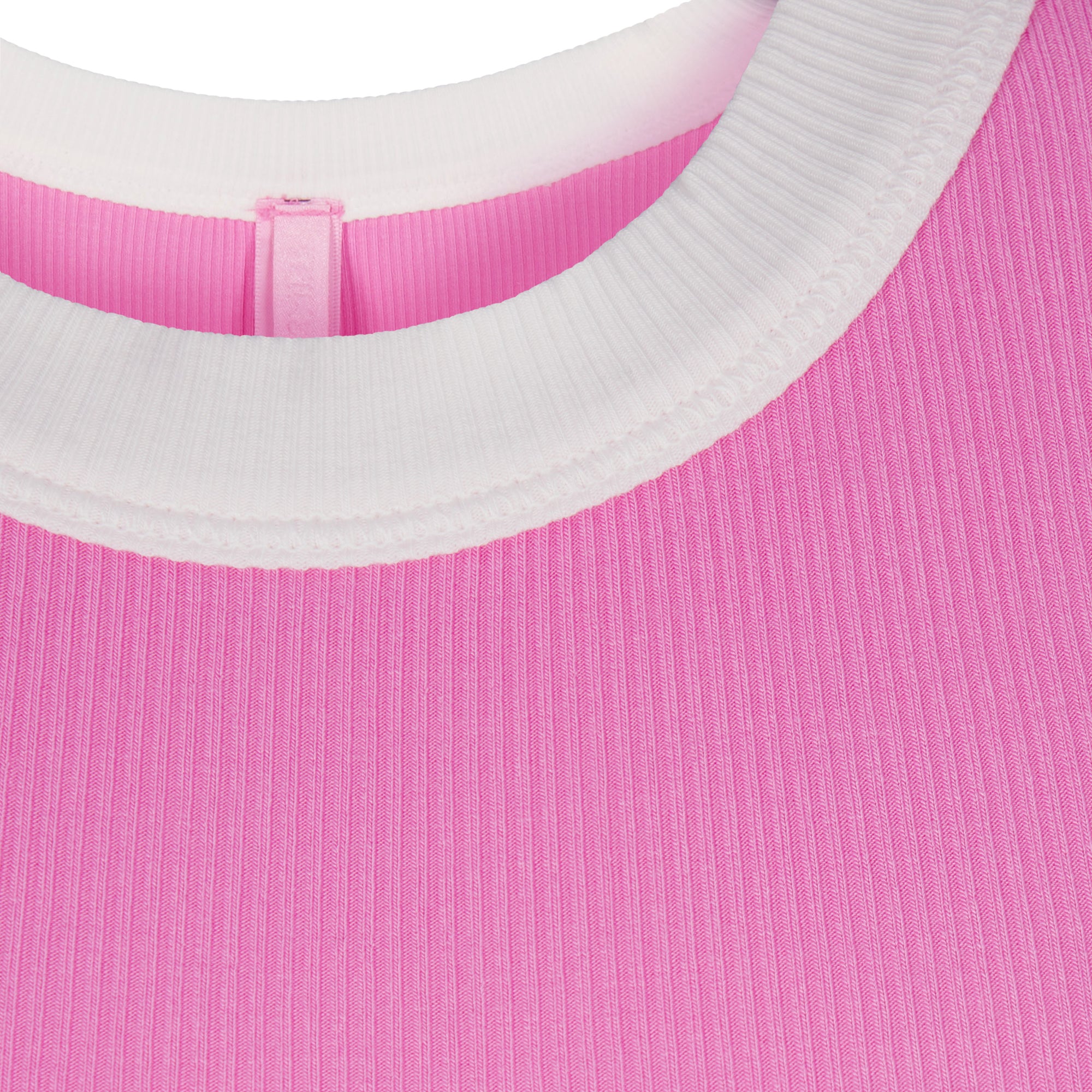 SOFT LOUNGE RINGER T-SHIRT LONG DRESS | BLUSH - Image 4