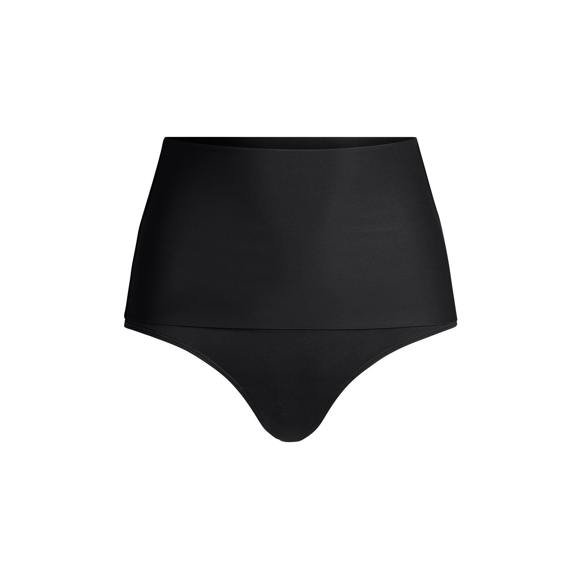 ICONIC SWIM CONVERTIBLE BIKINI BOTTOM | OBSIDIAN - Image 10