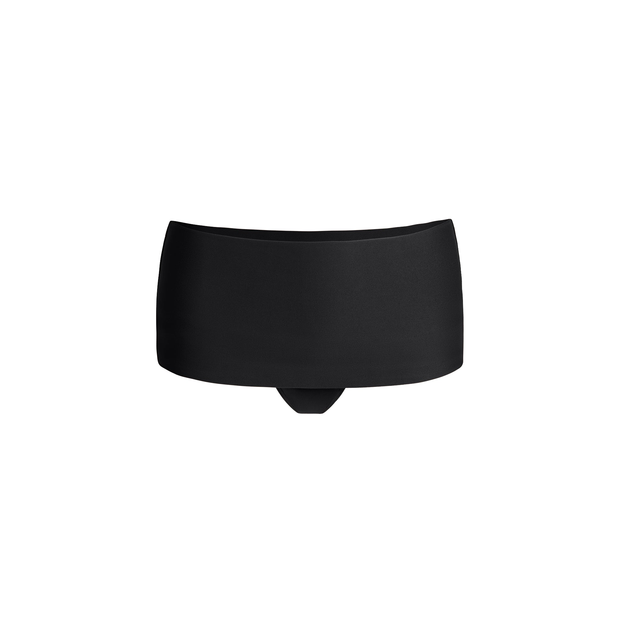 ICONIC SWIM CONVERTIBLE BIKINI BOTTOM | OBSIDIAN - Image 11