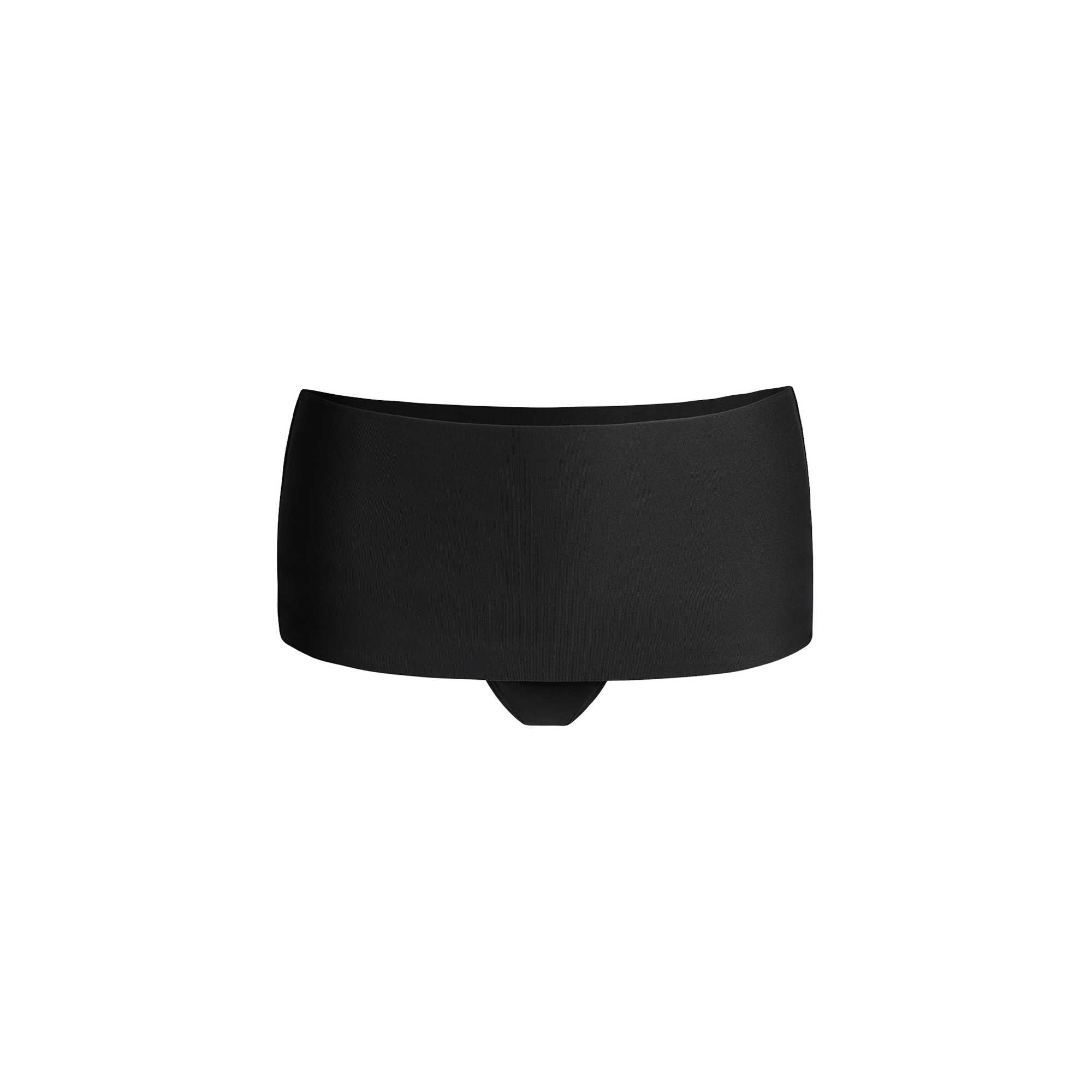ICONIC SWIM CONVERTIBLE BIKINI BOTTOM | OBSIDIAN - Image 8