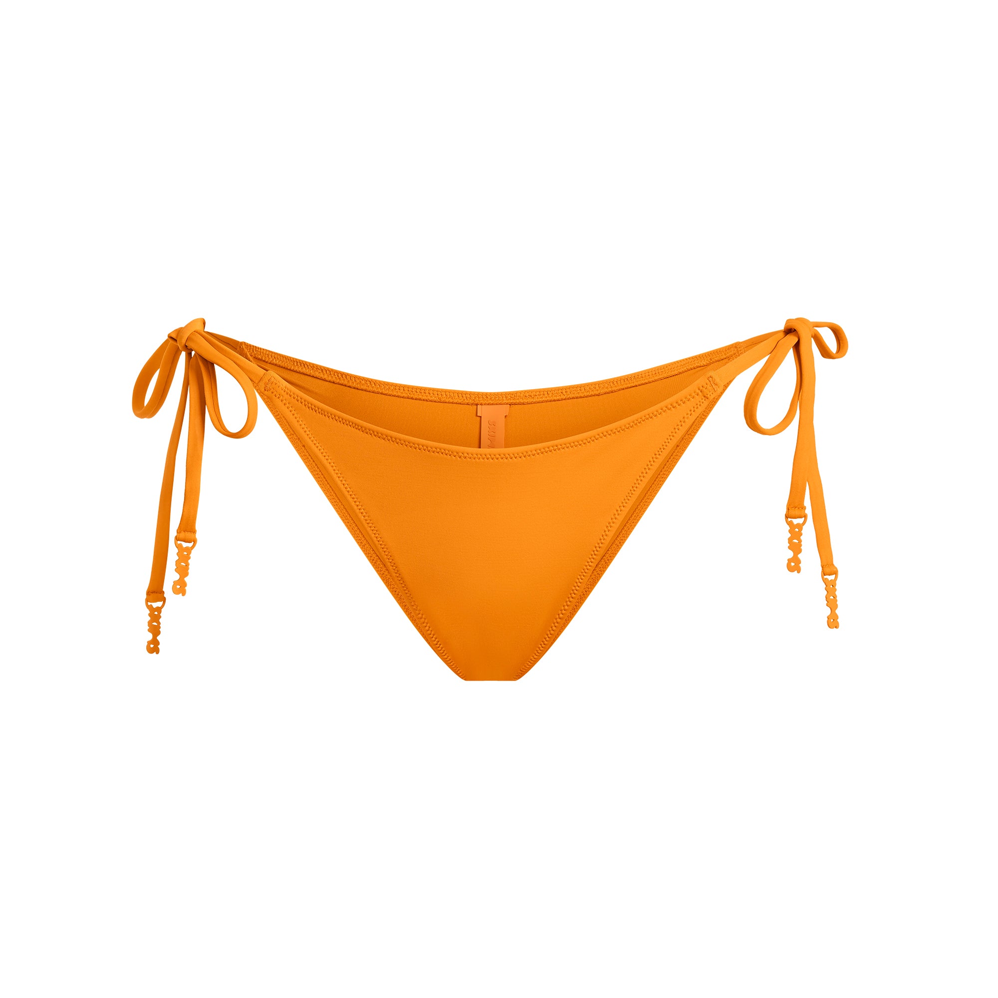 SIGNATURE SWIM DIPPED TIE BIKINI BOTTOM | TANGERINE - Image 6
