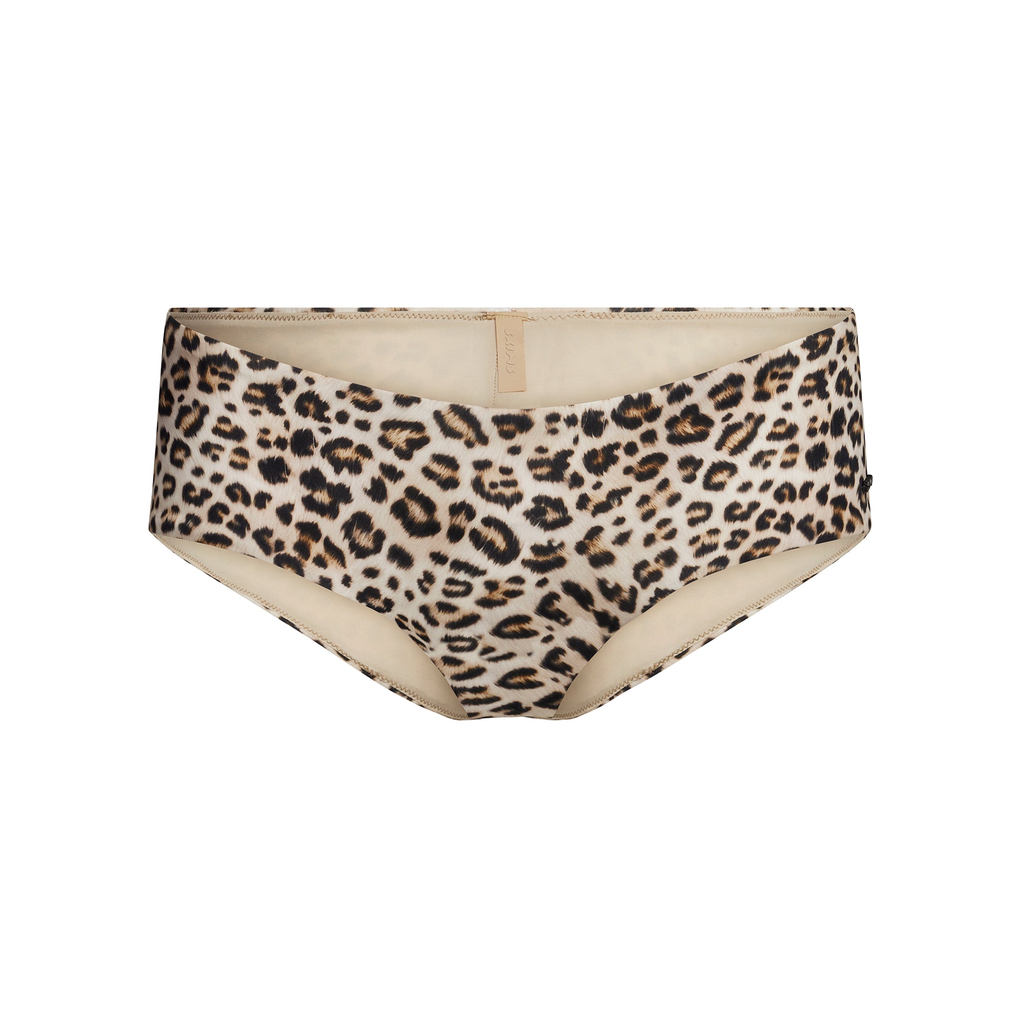 SIGNATURE SWIM HIPSTER BIKINI BOTTOM | CHAMPAGNE LEOPARD PRINT - Image 6