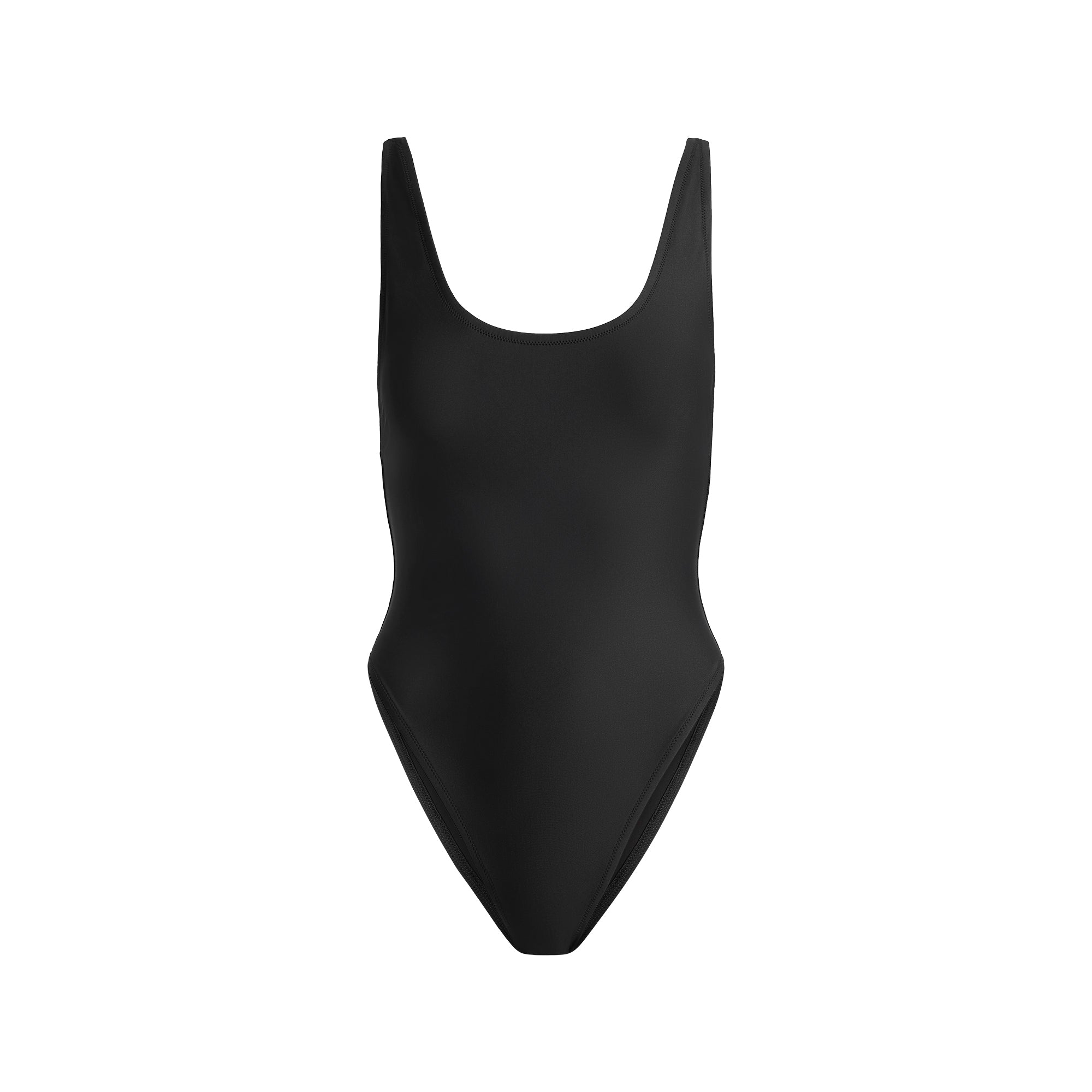 SIGNATURE SWIM SCOOP NECK ONE PIECE | ONYX - Image 6