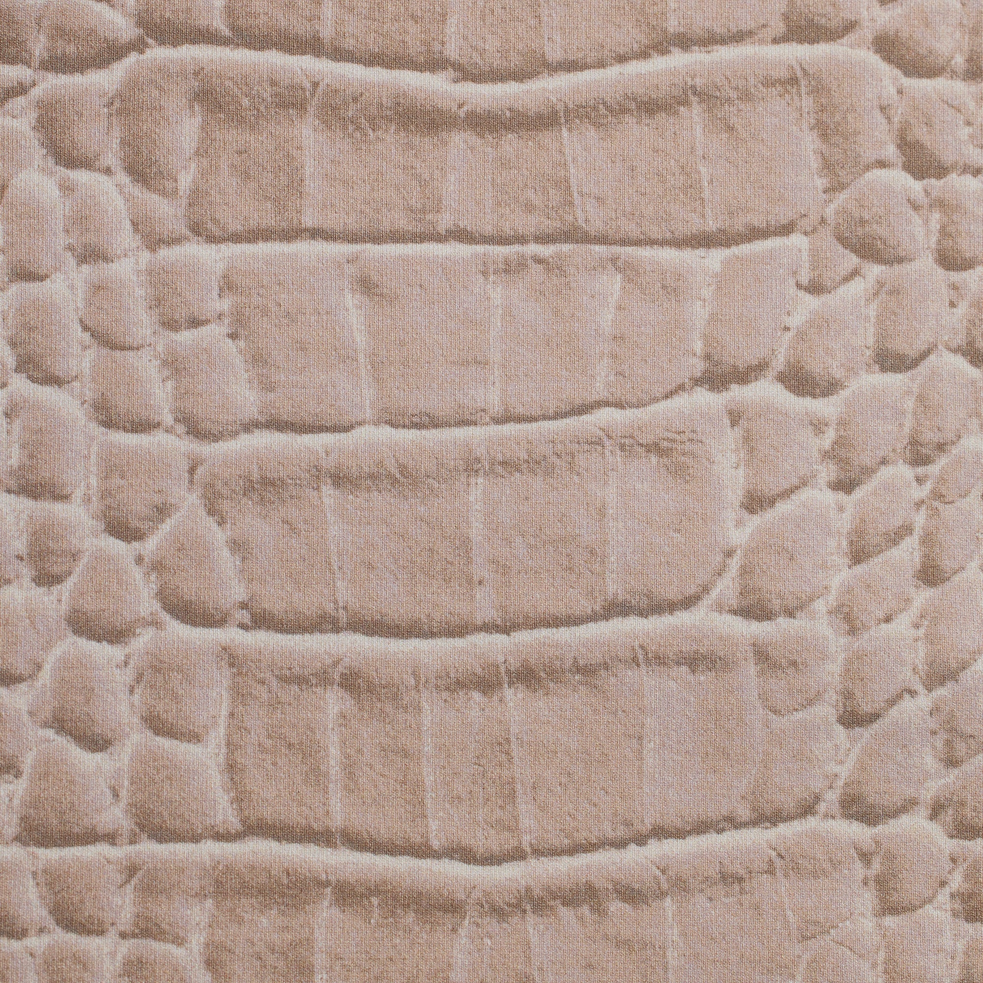 SIGNATURE SWIM TRIANGLE BIKINI TOP | DUNE CROCODILE PRINT - Image 5