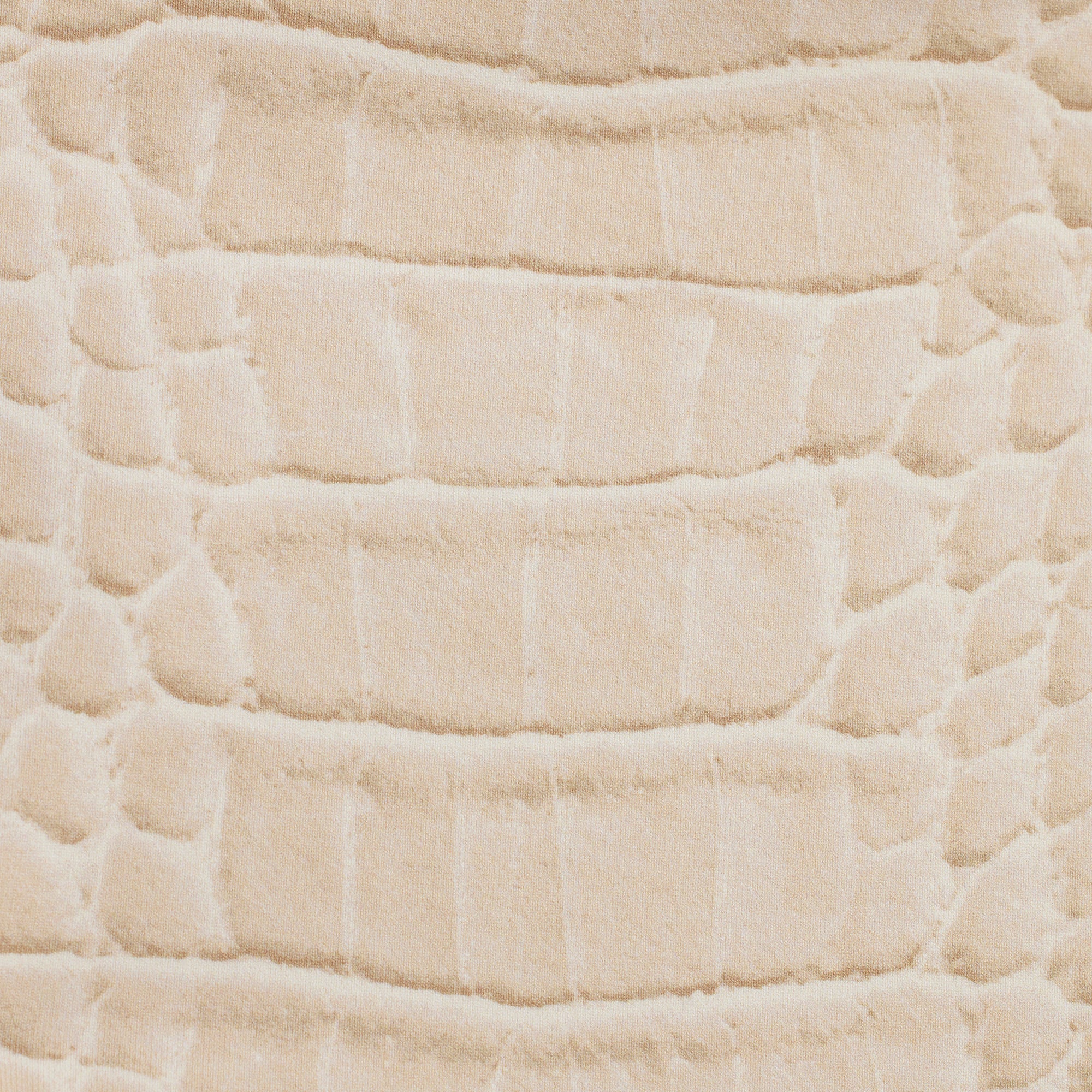 SIGNATURE SWIM TRIANGLE BIKINI TOP | EGRET CROCODILE PRINT - Image 5