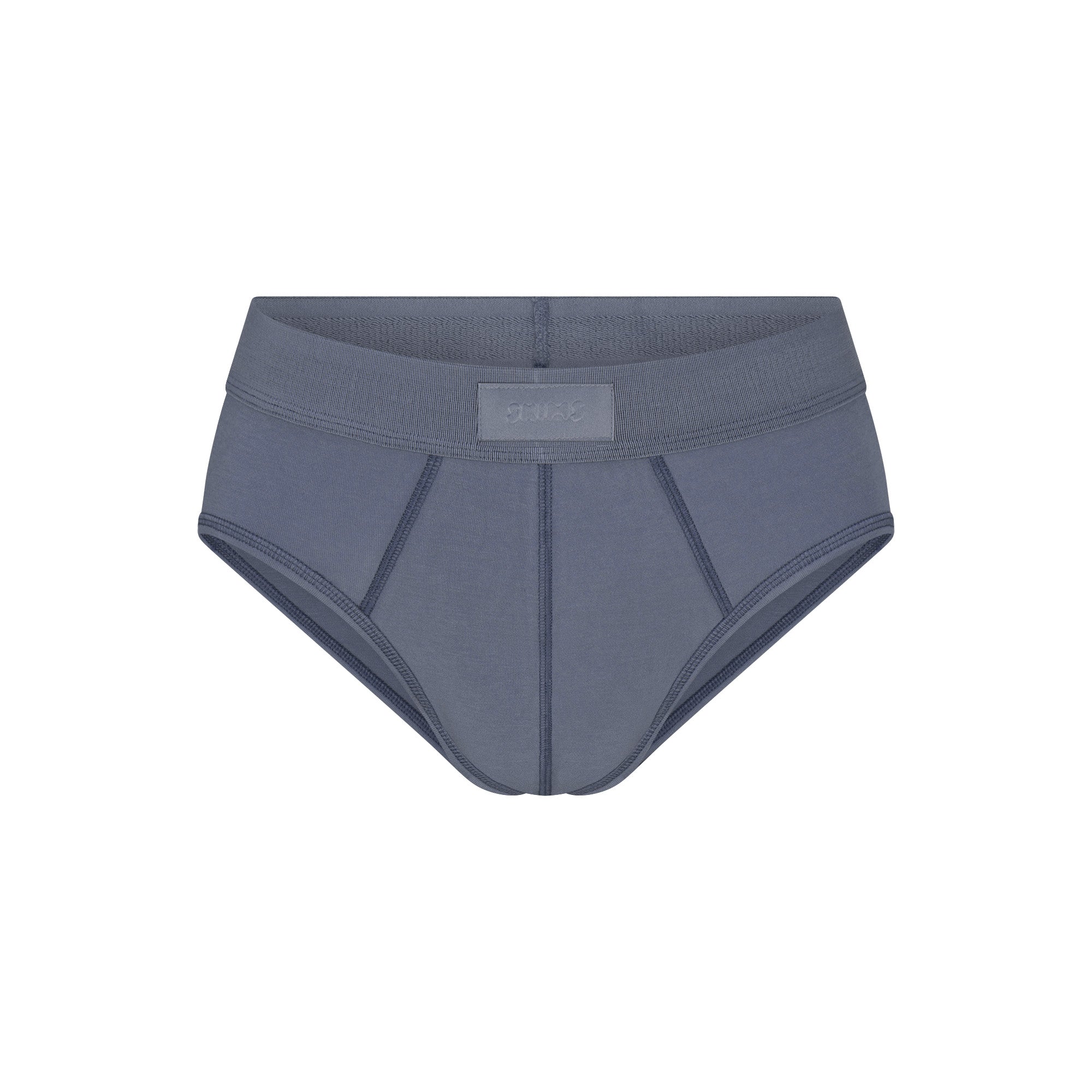 SKIMS COTTON MENS BRIEF | STEEL BLUE - Image 5