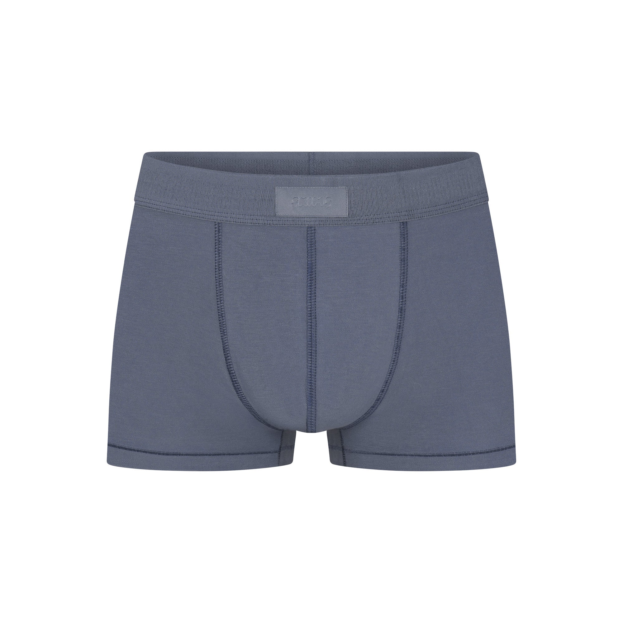SKIMS COTTON MENS TRUNK | STEEL BLUE - Image 5