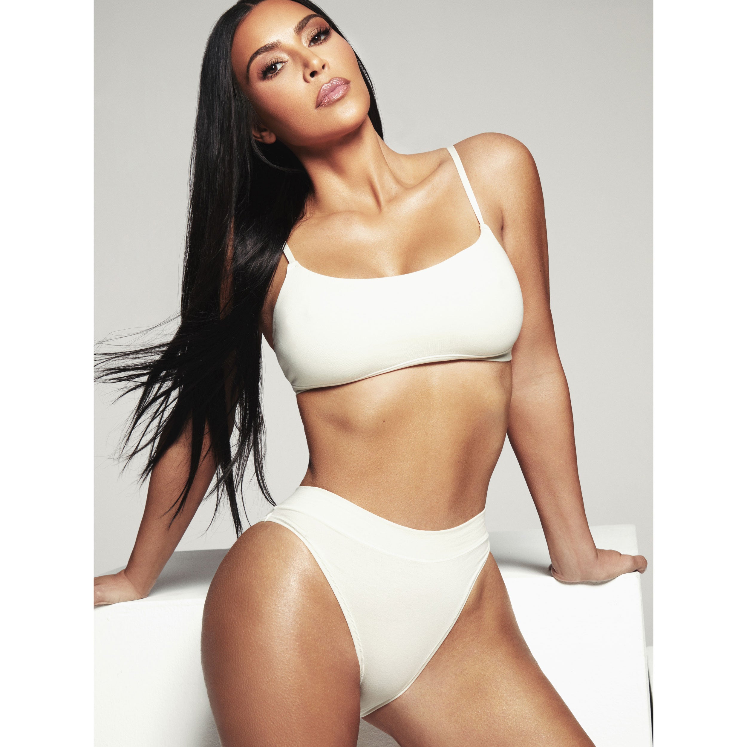 COTTON JERSEY CHEEKY TANGA | MINERAL - Image 4