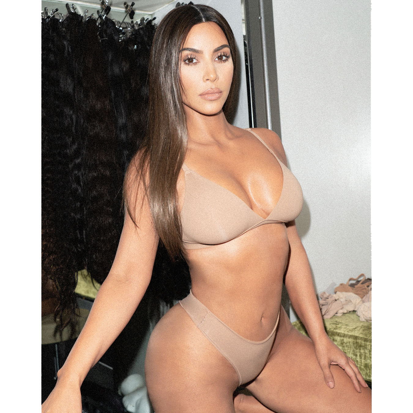 FITS EVERYBODY DIPPED FRONT THONG | CLAY - Image 6