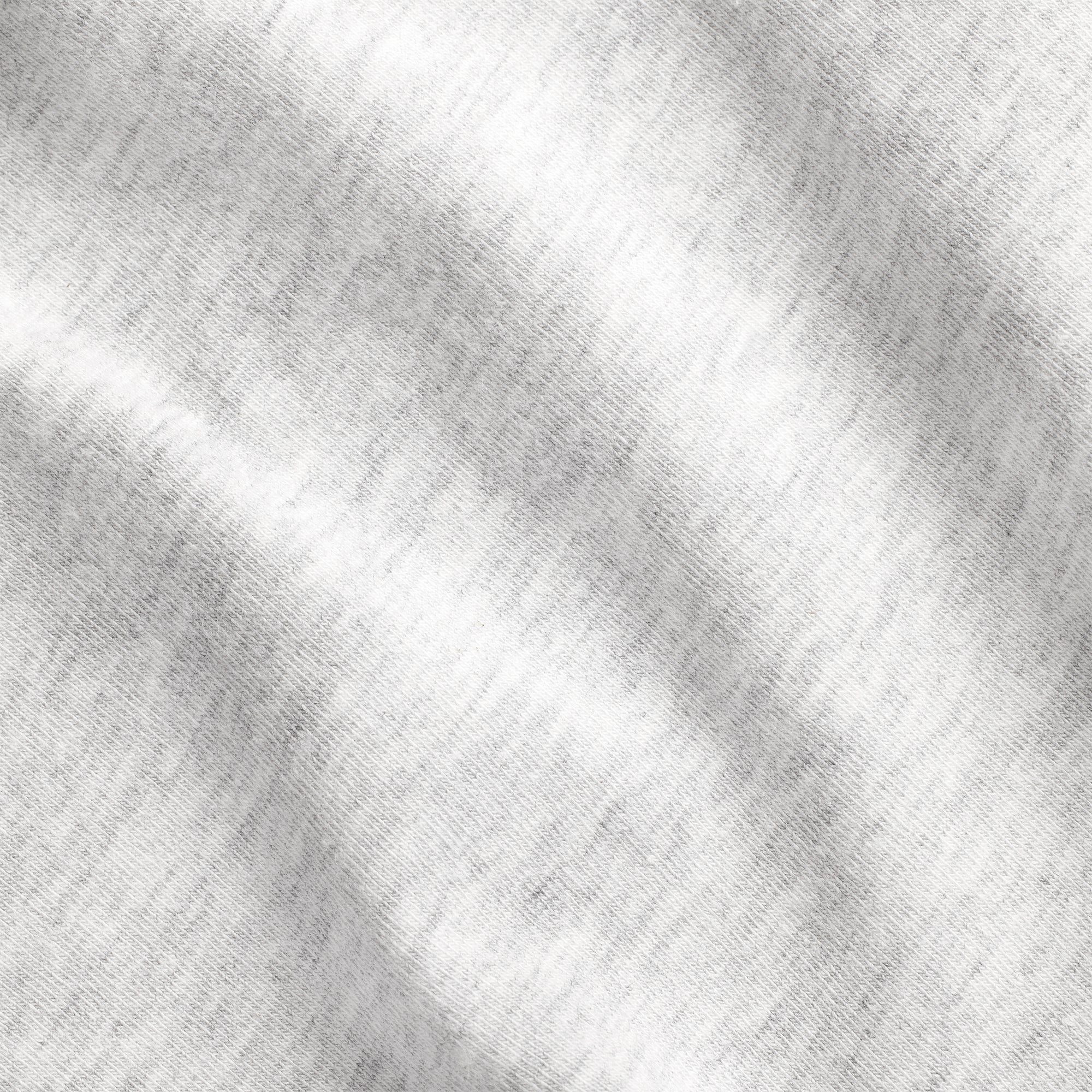 COTTON JERSEY DIPPED THONG | LIGHT HEATHER GREY - Image 5