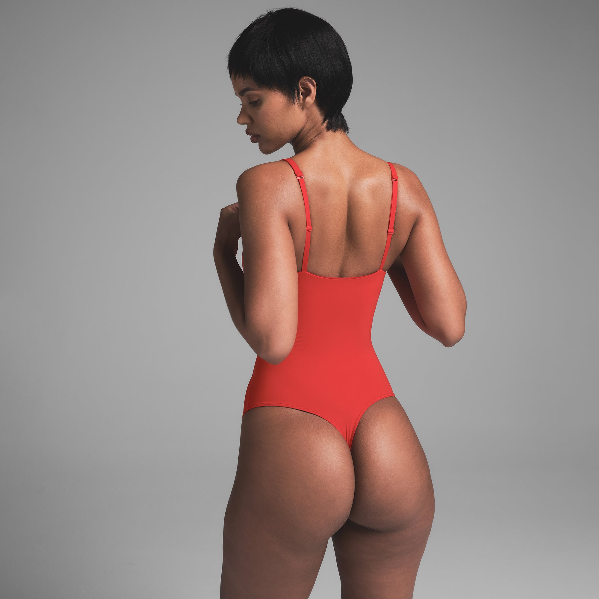 FITS EVERYBODY LACE PUSH-UP BODYSUIT | CAYENNE - Image 4