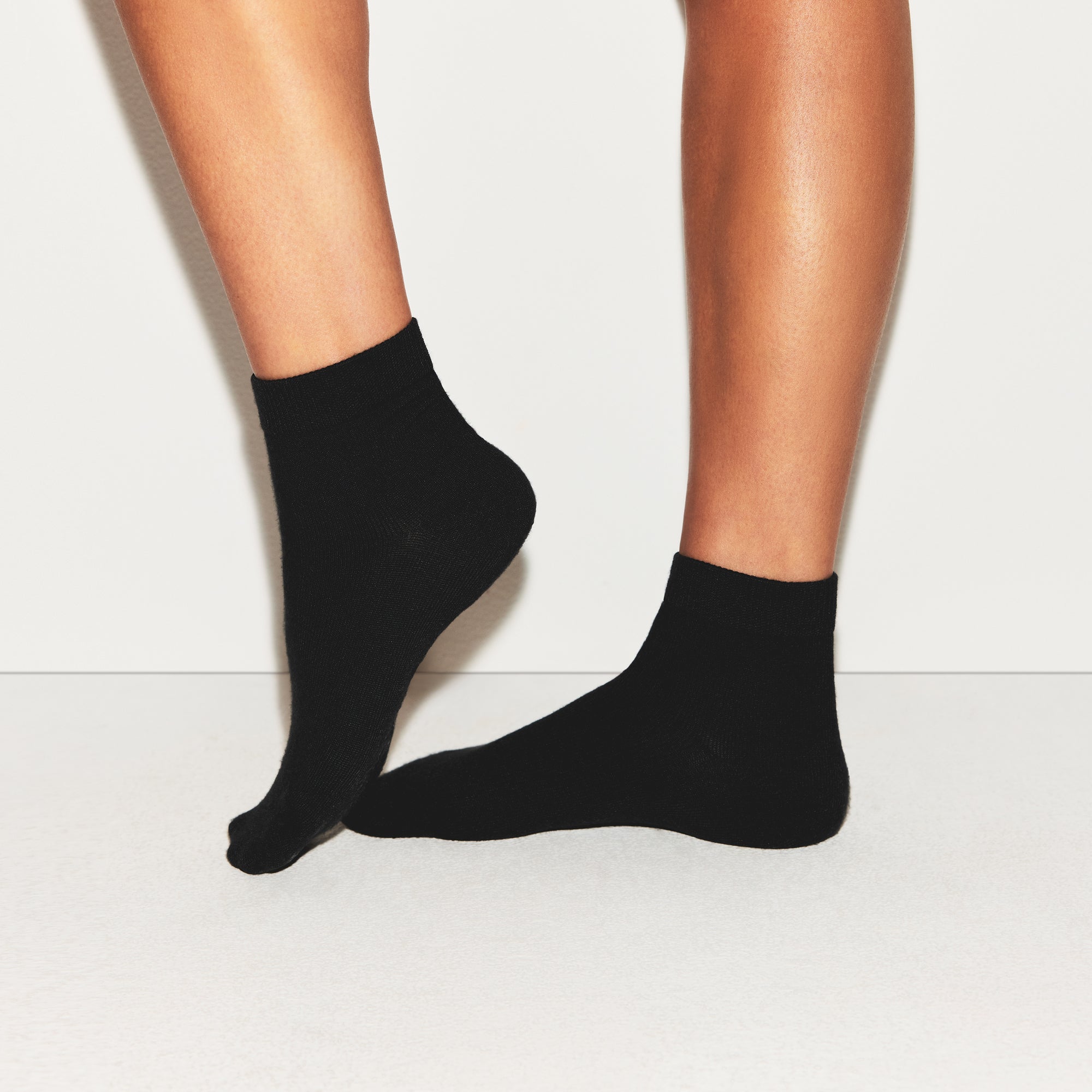 EVERYDAY QUARTER CREW SOCK | ONYX - Image 2
