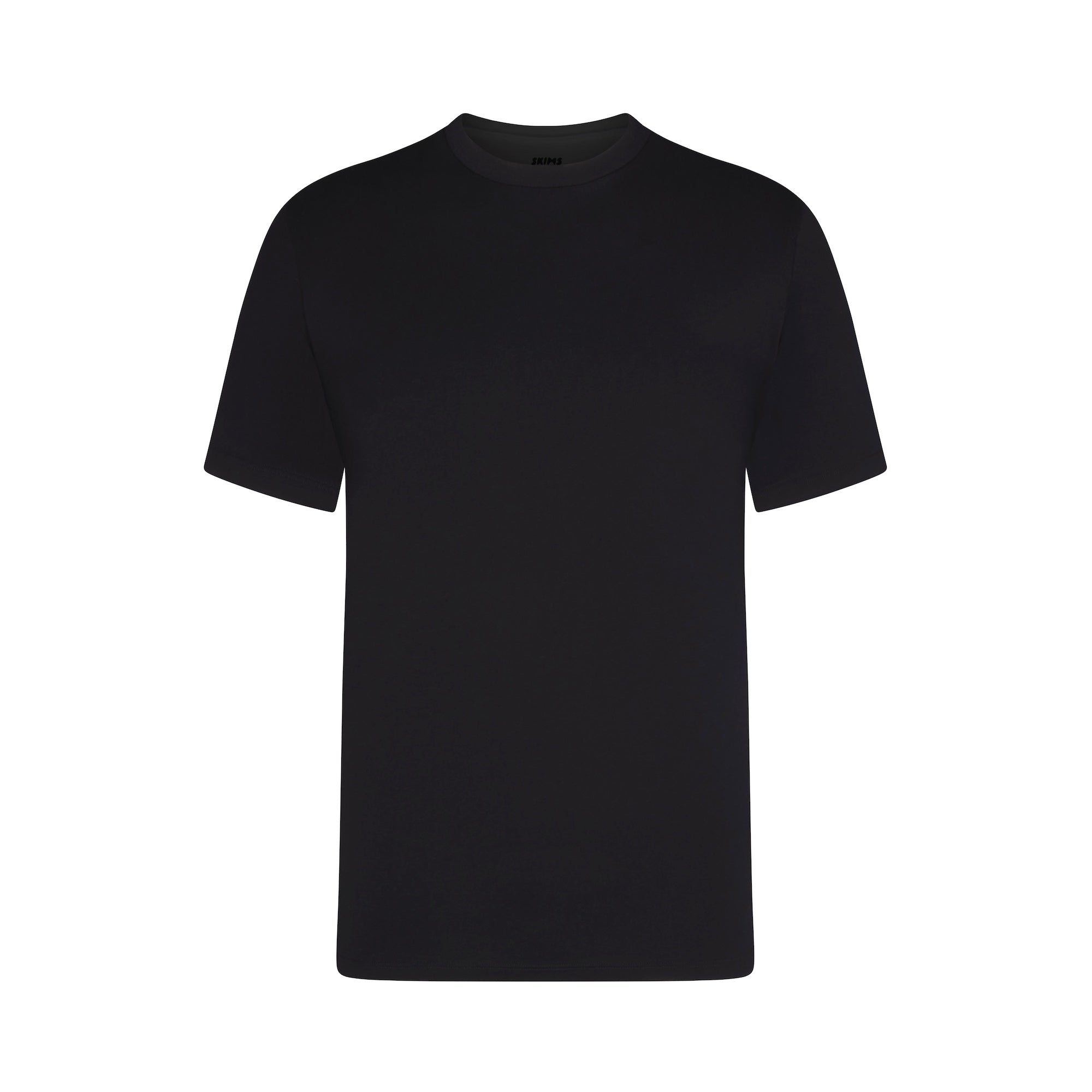 SKIMS BASICS MENS LIGHTWEIGHT T-SHIRT 3-PACK | OBSIDIAN - Image 5