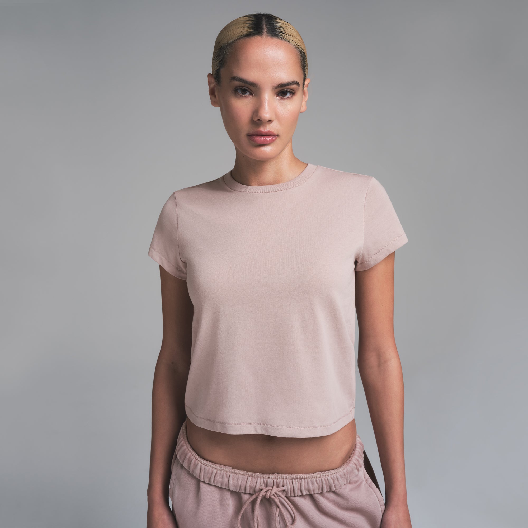 RELAXED TEES SHRUNKEN T-SHIRT | FAWN
