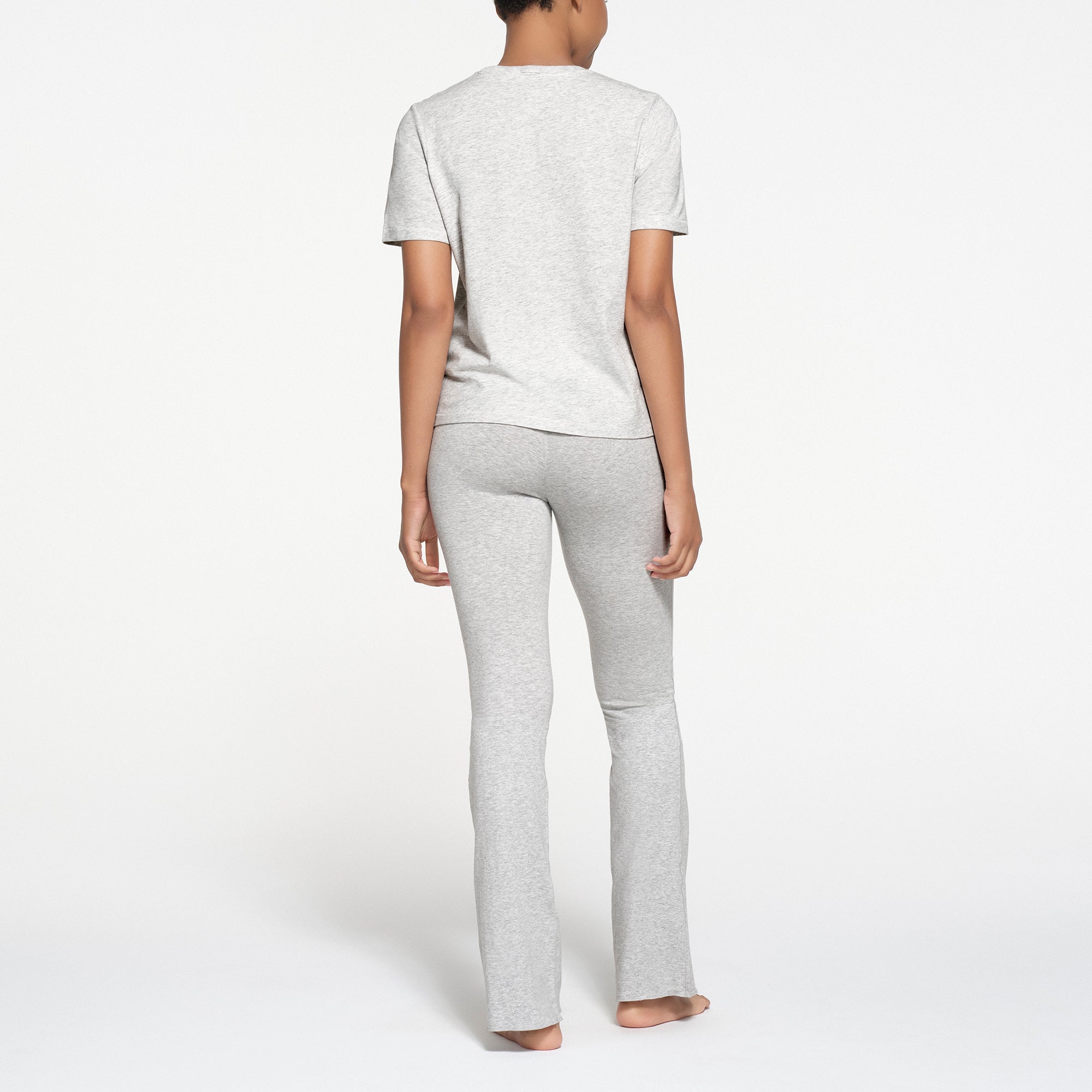 RELAXED TEES T-SHIRT | LIGHT HEATHER GREY - Image 3