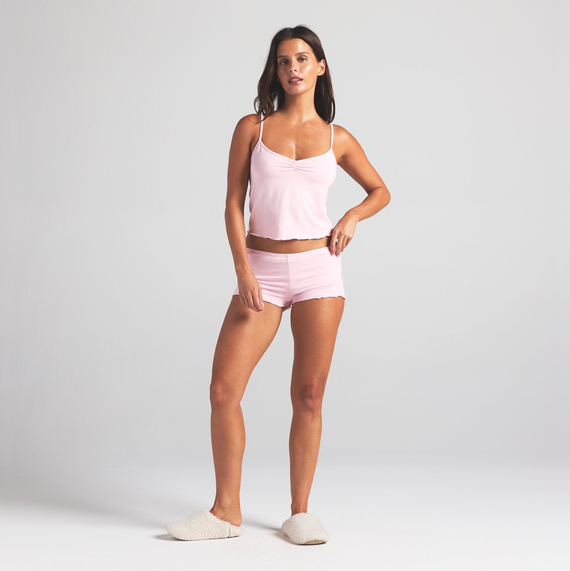 SKIMS SLEEP CAMI SET | CHERRY BLOSSOM