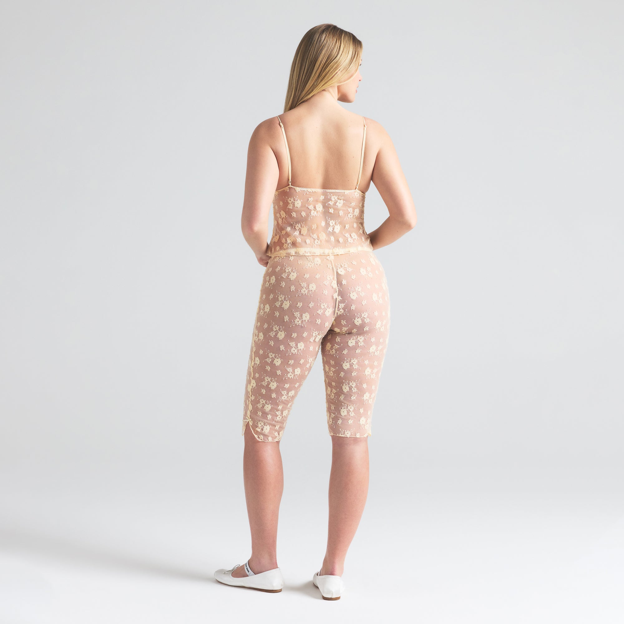 SPRING INTIMATES TRIANGLE CAMI | BUTTER TWO TONE - Image 3