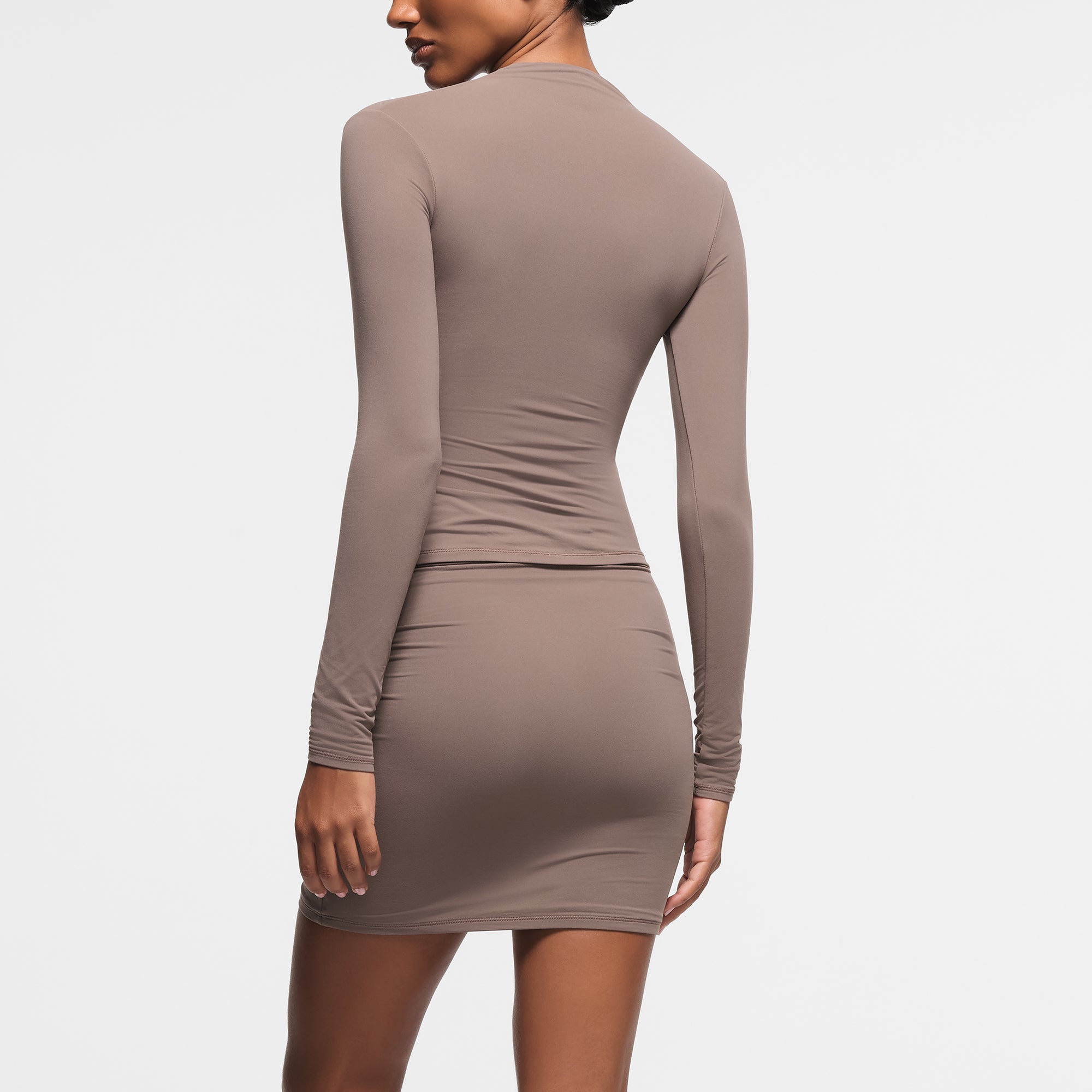 FITS EVERYBODY HALF ZIP LONG SLEEVE TOP | AMETHYST - Image 3