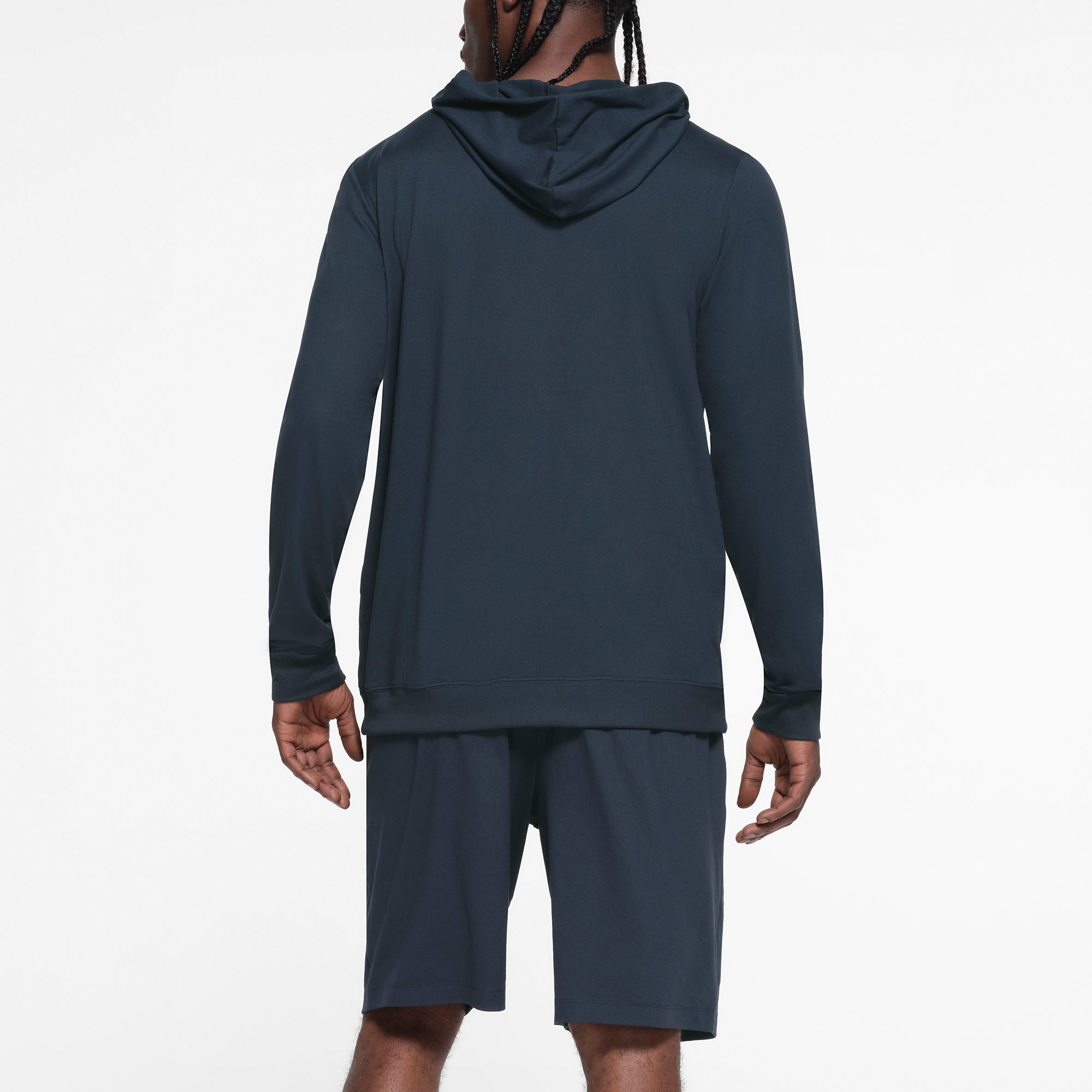 OUTDOOR JERSEY MENS CLASSIC HOODIE | MIDNIGHT BLUE - Image 3