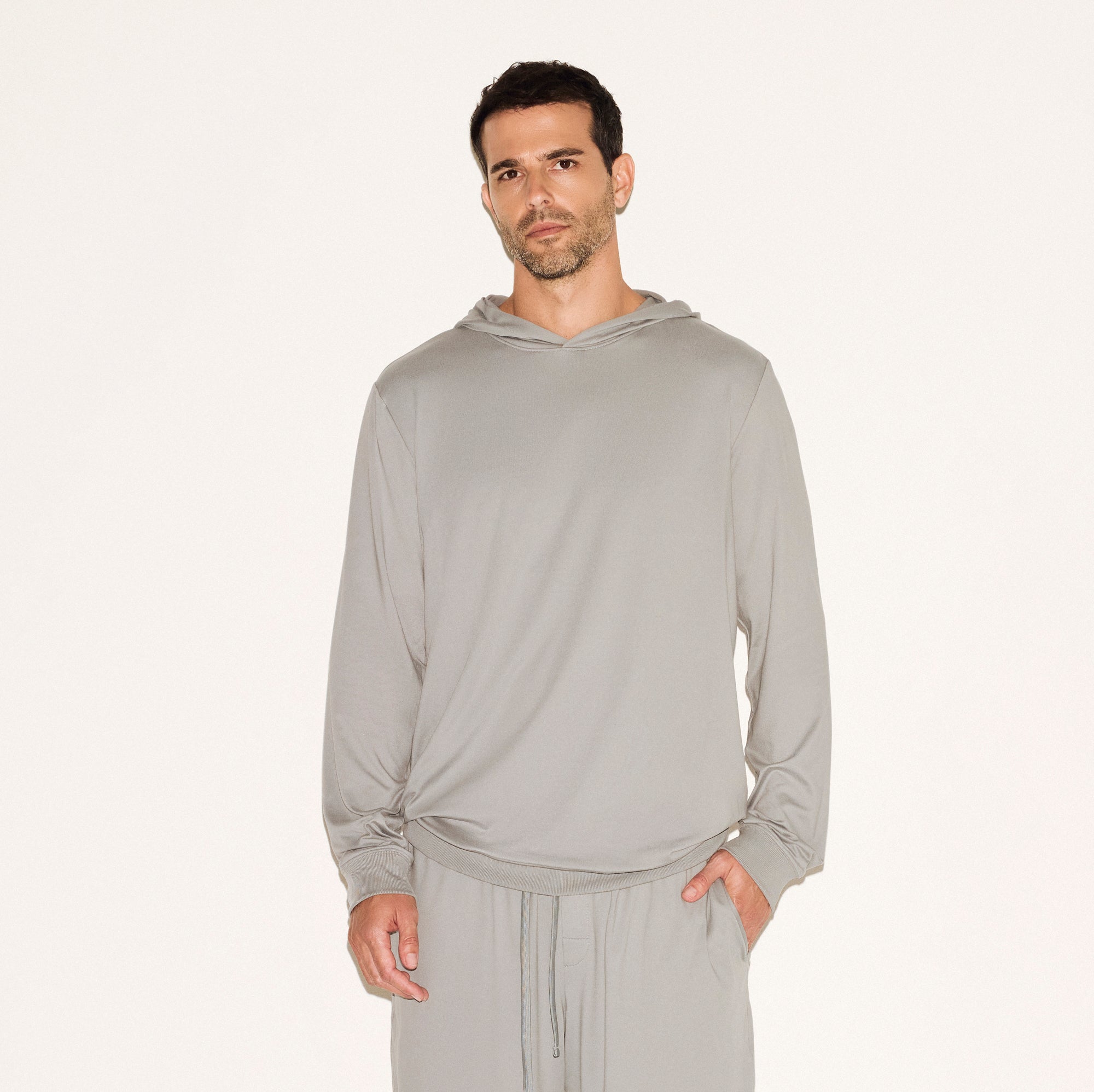 OUTDOOR JERSEY MENS CLASSIC HOODIE | PACIFIC - Image 2