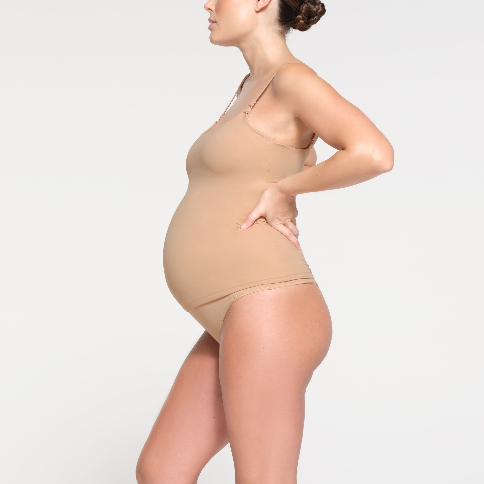 FITS EVERYBODY MATERNITY NURSING TANK | CLAY - Image 2