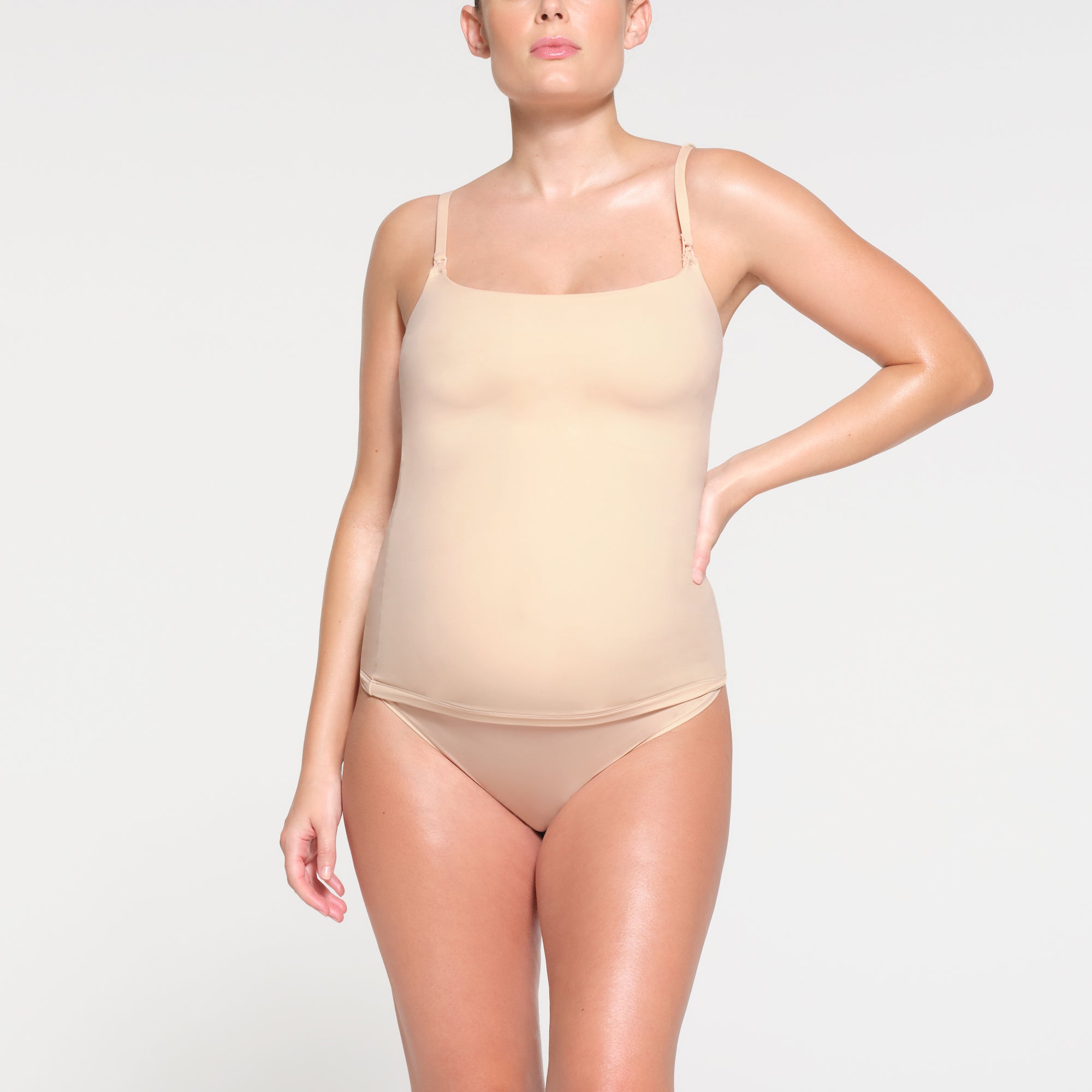 FITS EVERYBODY MATERNITY NURSING TANK | SAND