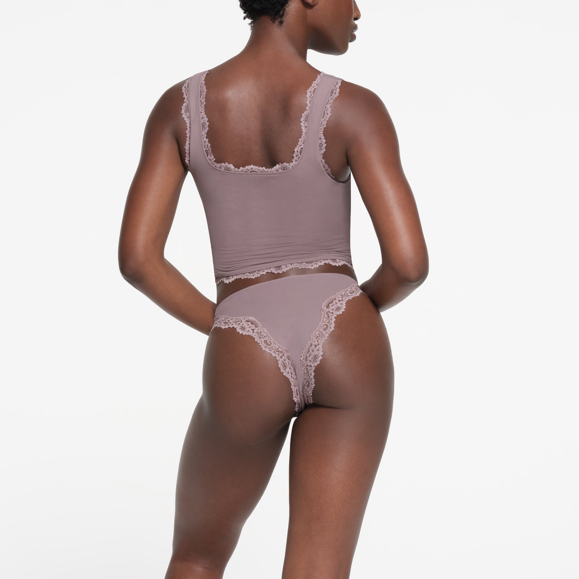 FITS EVERYBODY LACE TANK | ZINC - Image 3