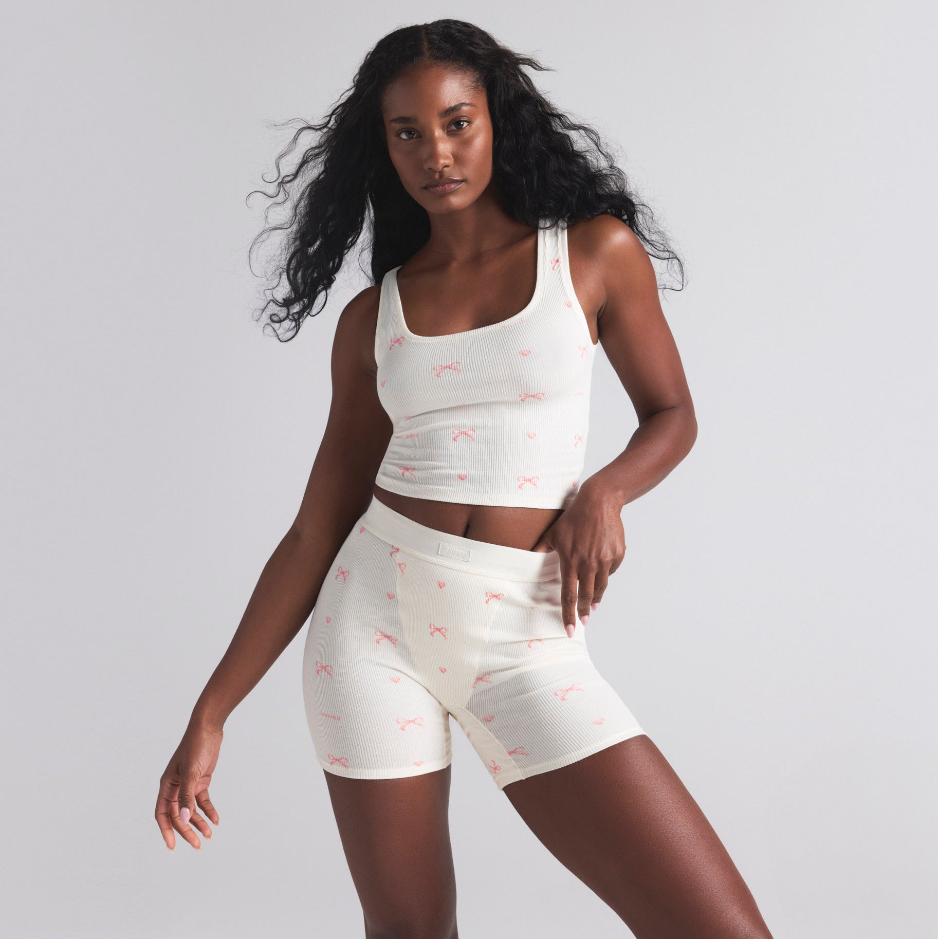 COTTON RIB TANK 3-PACK | BABY PINK MULTI - Image 2