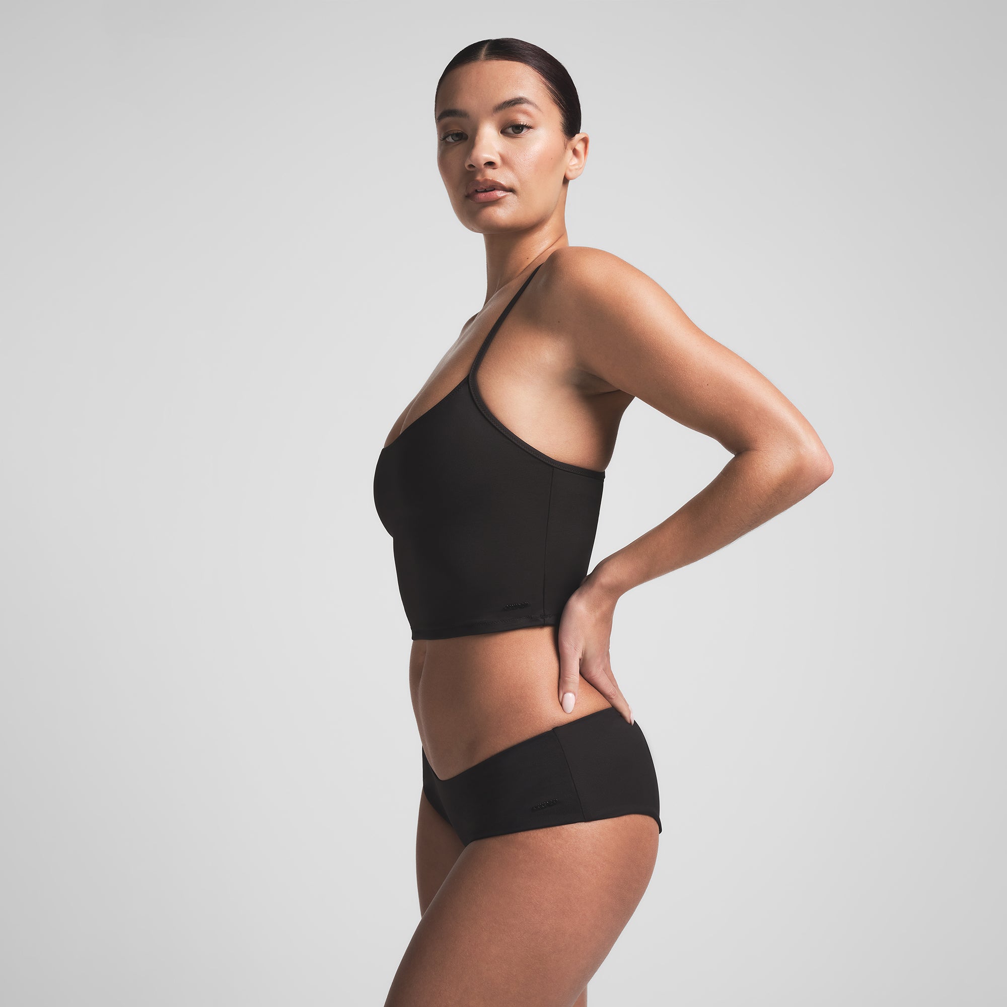 SIGNATURE SWIM CAMI TOP | ONYX - Image 2