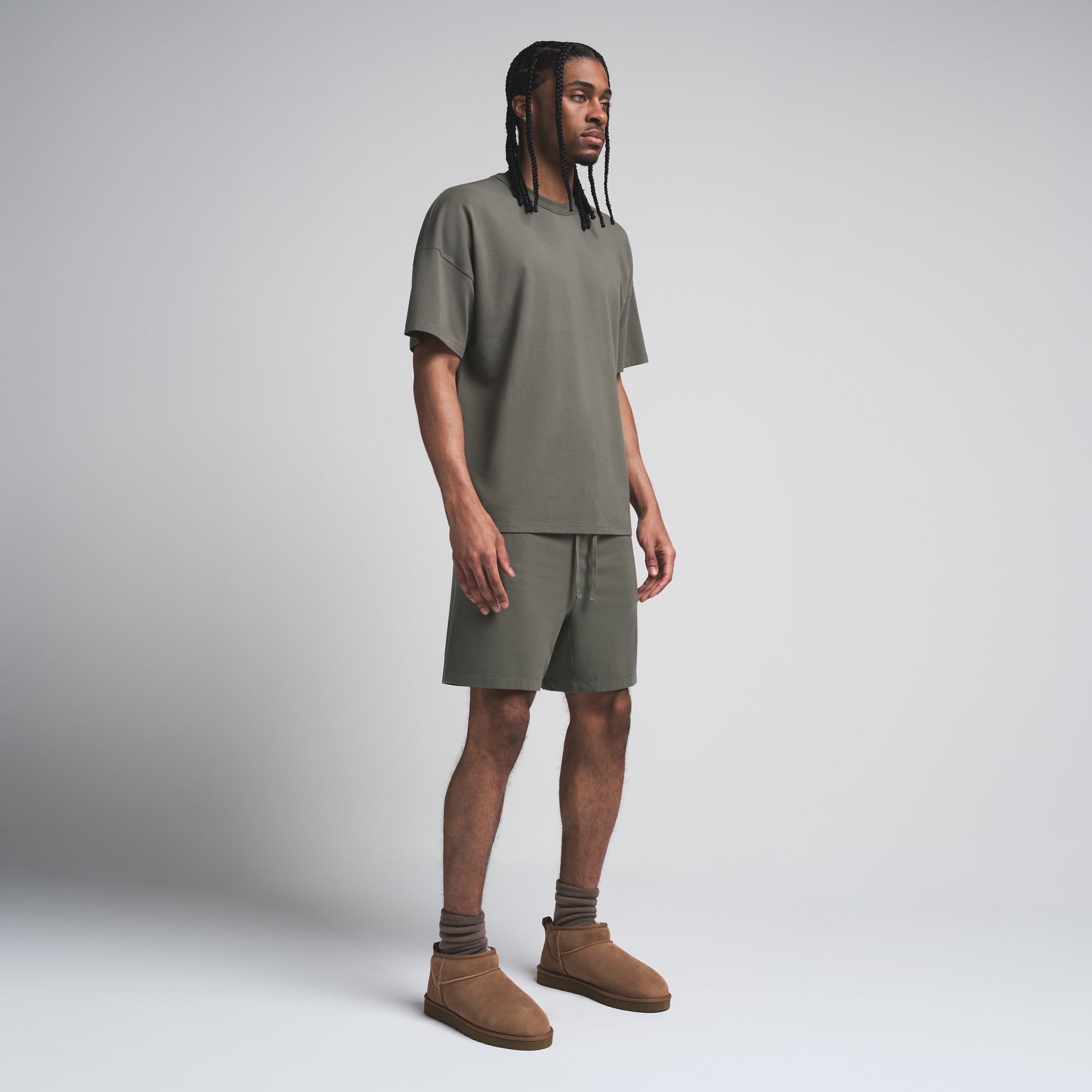 JERSEY LOUNGE MENS OVERSIZED T-SHIRT | BASIL - Image 2