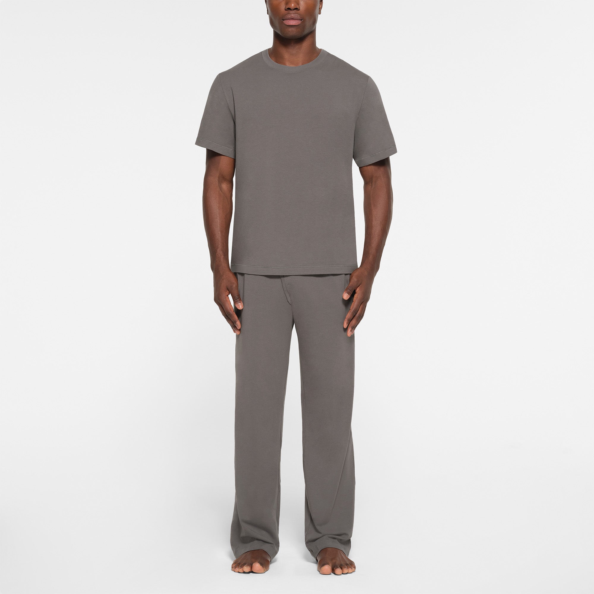 JERSEY SLEEP MENS T-SHIRT | WASHED GUNMETAL