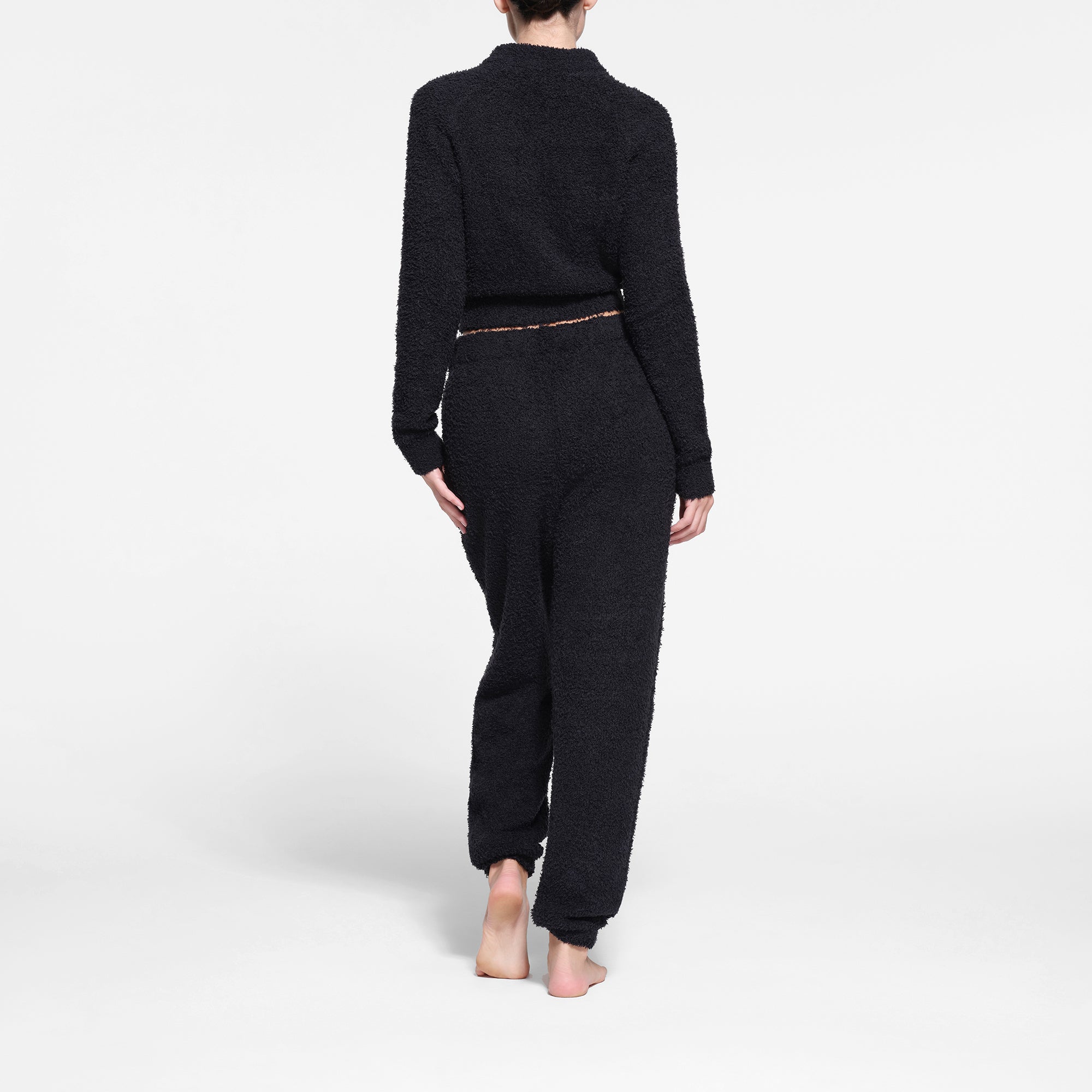 COZY KNIT ZIP UP | ONYX - Image 3