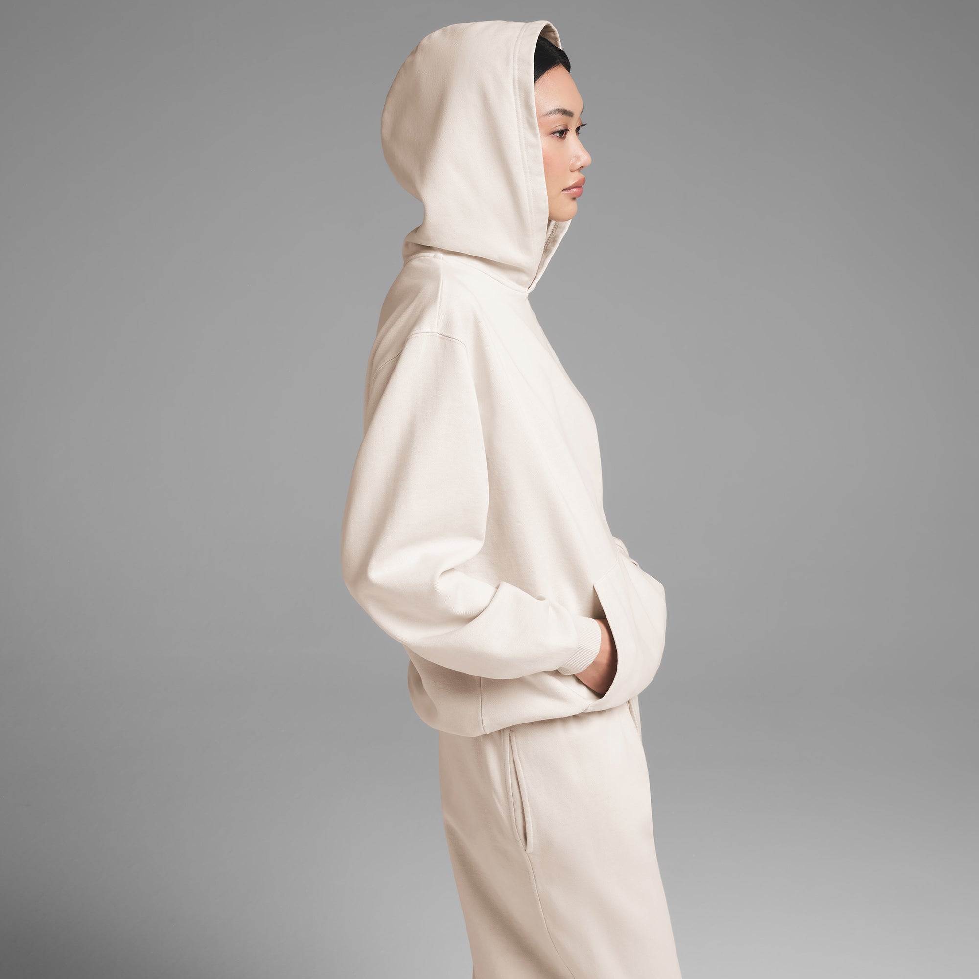 BOYFRIEND FLEECE HOODIE | BUFF - Image 3