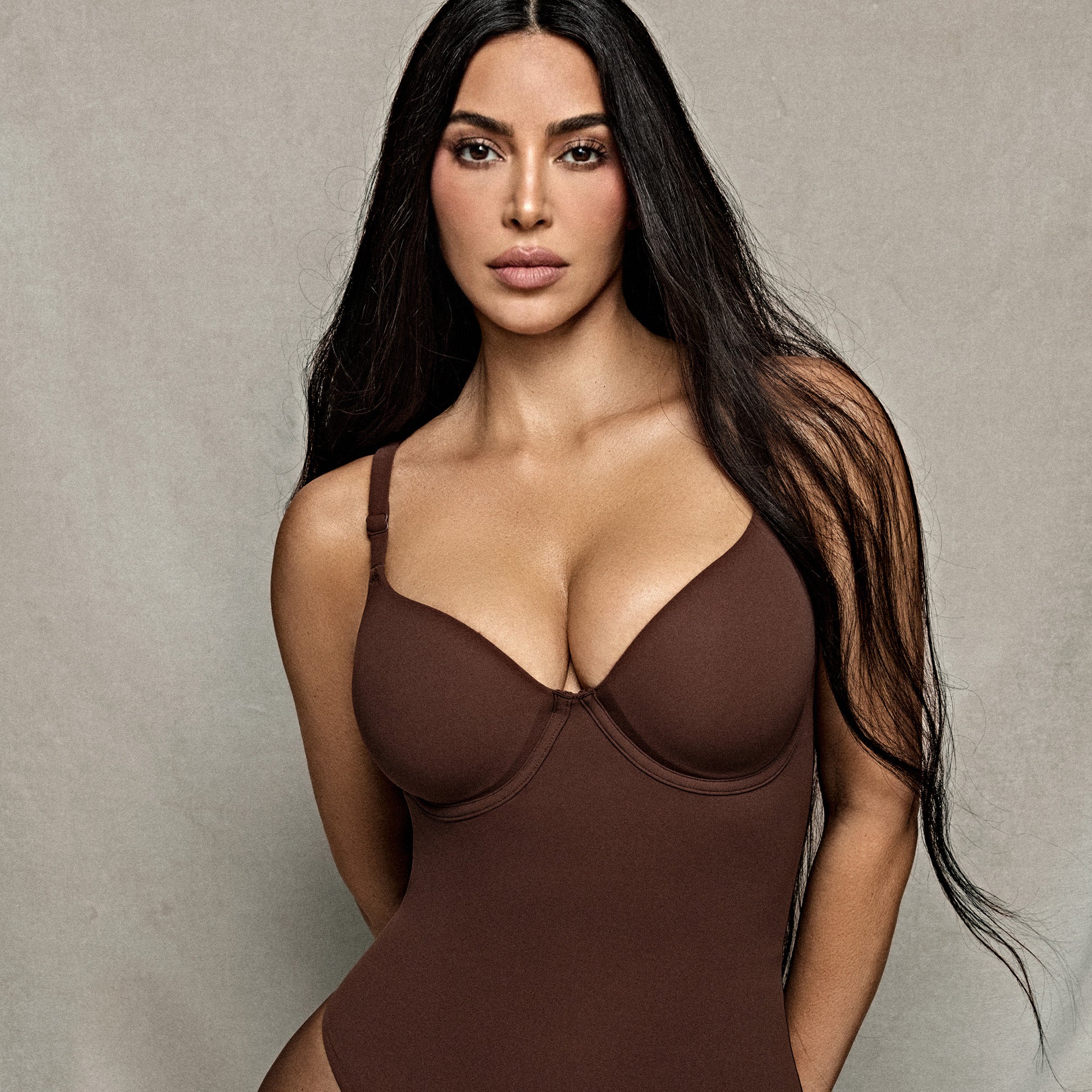 FITS EVERYBODY BACK SMOOTHING BRIEF BODYSUIT | ONYX - Image 5