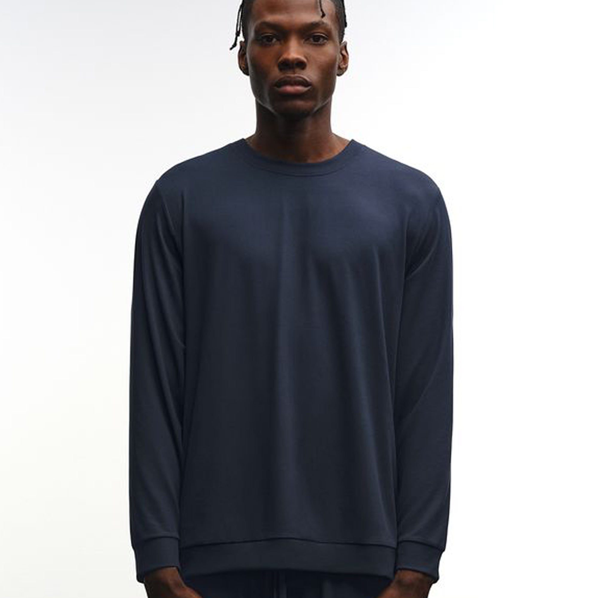 OUTDOOR JERSEY MENS CLASSIC CREWNECK | MIDNIGHT BLUE - Image 4
