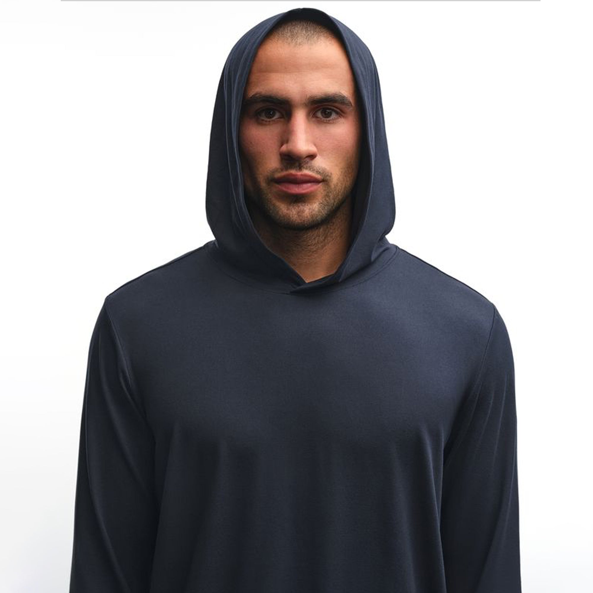 OUTDOOR JERSEY MENS CLASSIC HOODIE | MIDNIGHT BLUE - Image 4