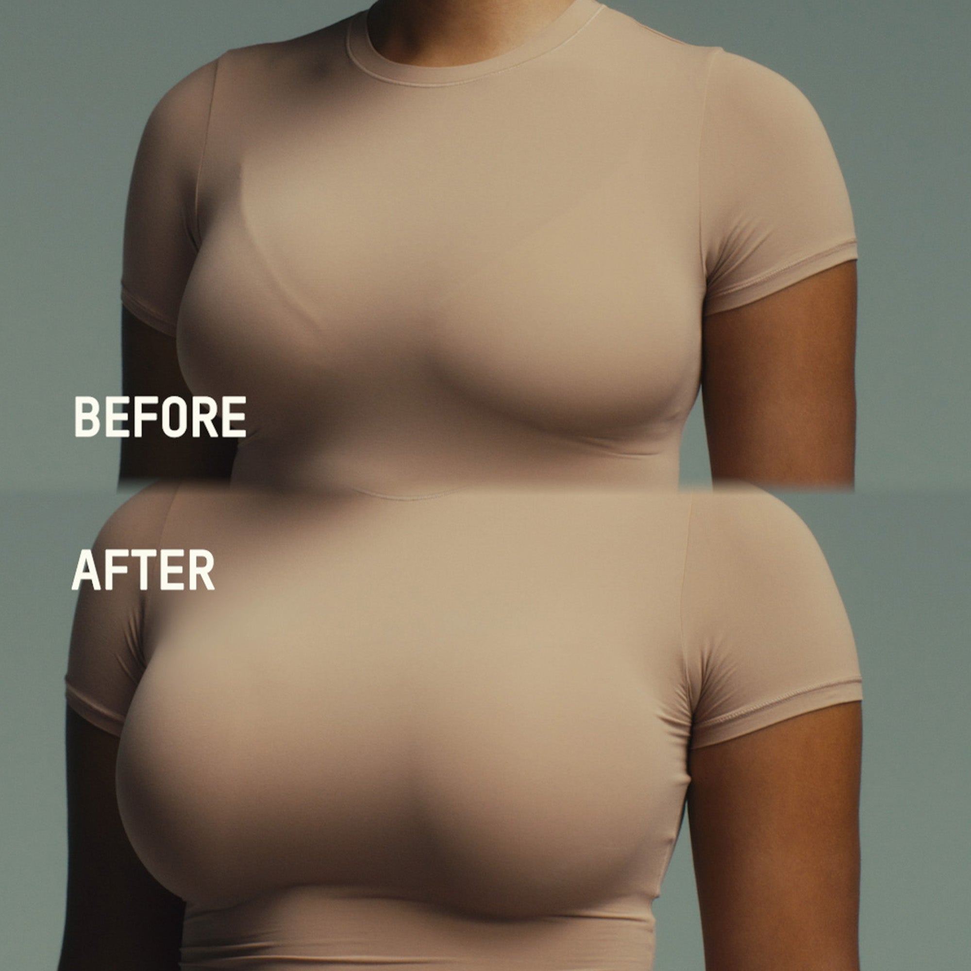 SKIMS ULTIMATE TEARDROP PUSH-UP BRA | CLAY - Image 5