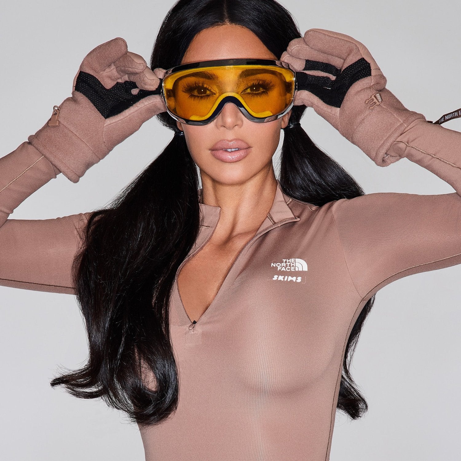 THE NORTH FACE X SKIMS REFINA LONG SLEEVE TOP | SIENNA - Image 5