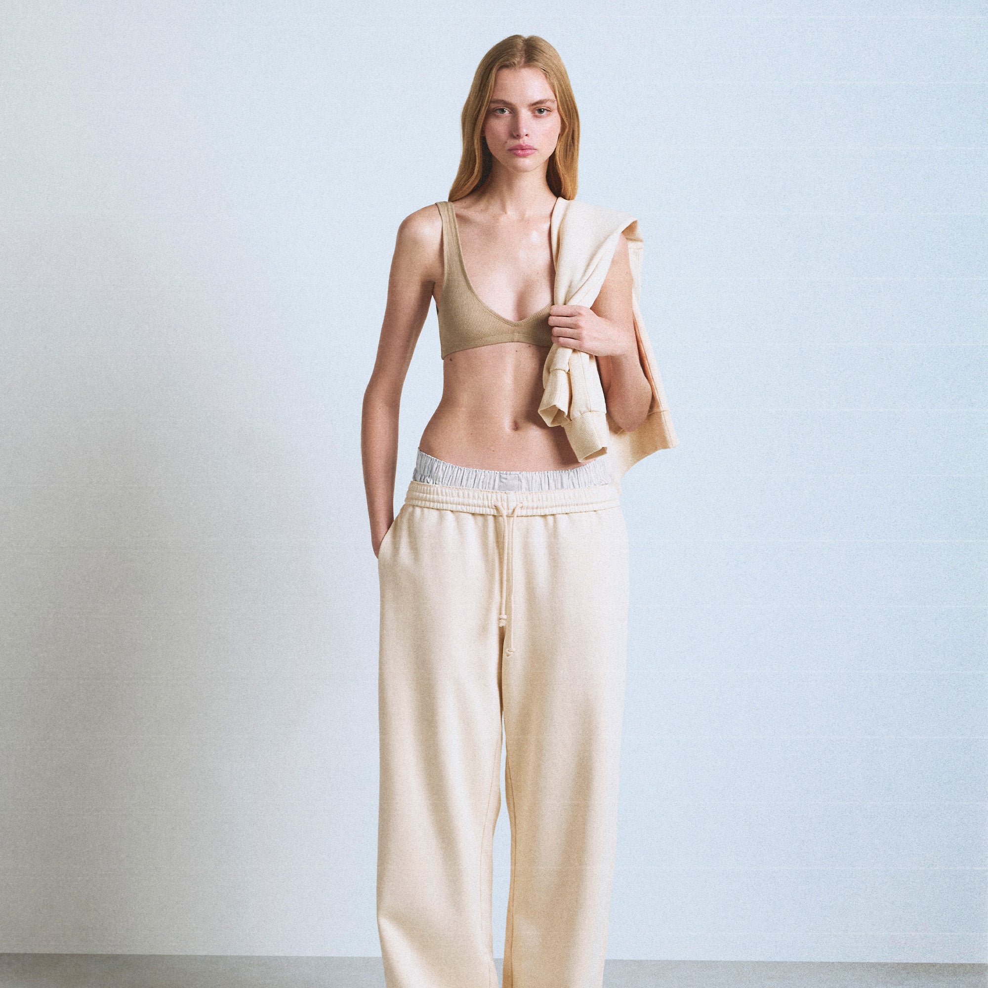 BOYFRIEND FLEECE STRAIGHT LEG PANT | BUFF - Image 4